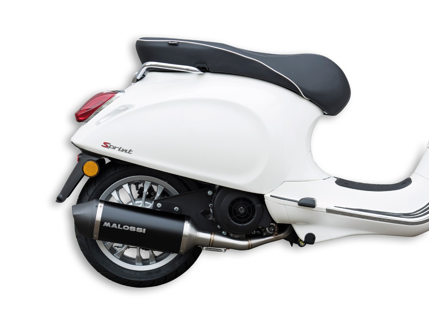 Výfuk MALOSSI RX Black Edition, Vespa Primavera/​Sprint 3V iGet 125-150ccm M3217684
