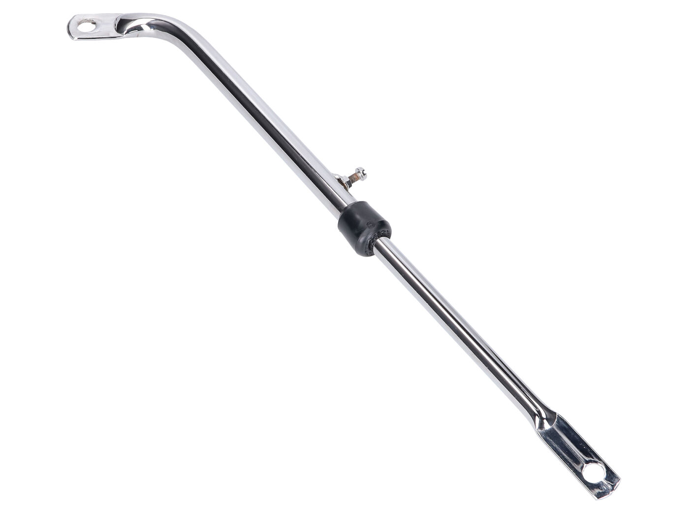 101 Octane Držák / vzpěra výfuku nastavitelná chromová moped IP44305