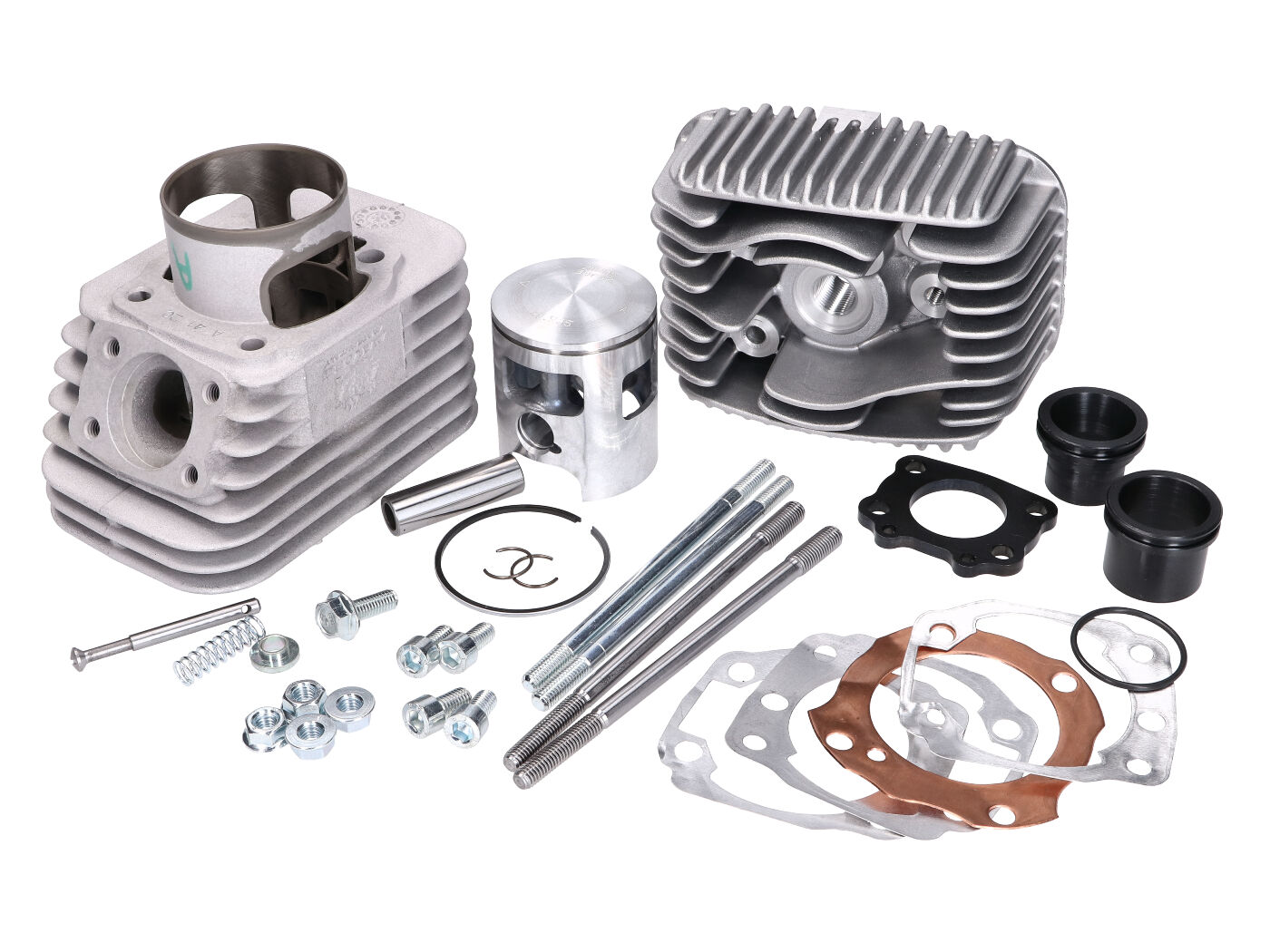 Válec Malossi BIG D.E.P.S. 4 MHR 47mm, Italjet Pack 50, Piaggio Bravo, Boss, Boxer, Ciao, Grillo, SI 50, MP-One