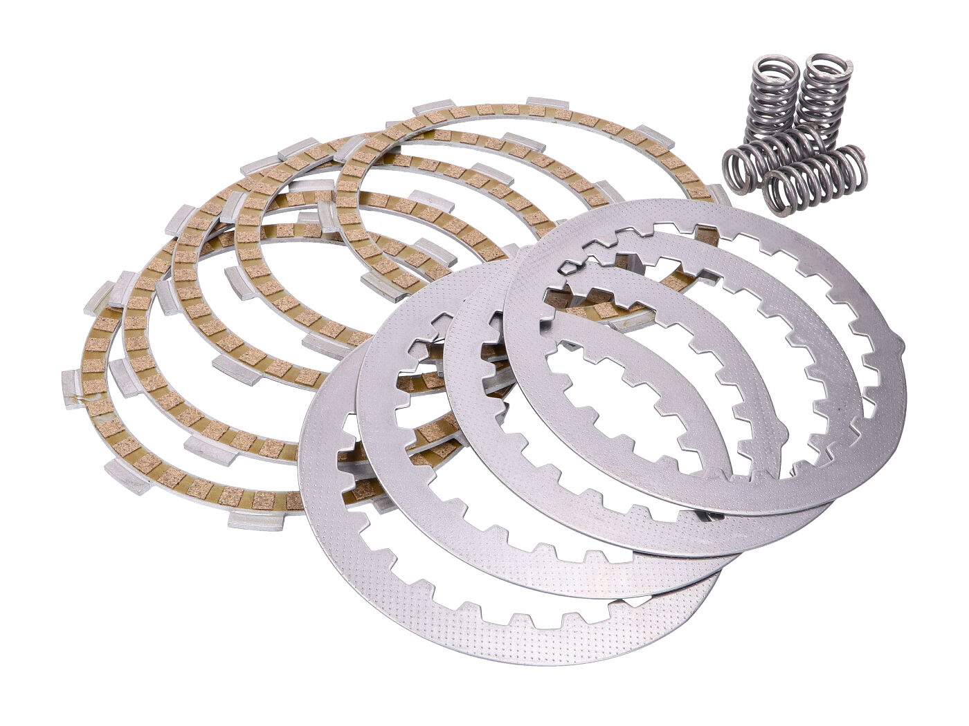Spojková sada lamel a plechů Naraku HDRC Aramid (5 lamel) CPI, Generic, KSR-Moto, Keeway, Minarelli AM6, Motobi, Ride, 1E40MA, 1E40MB NK960.02