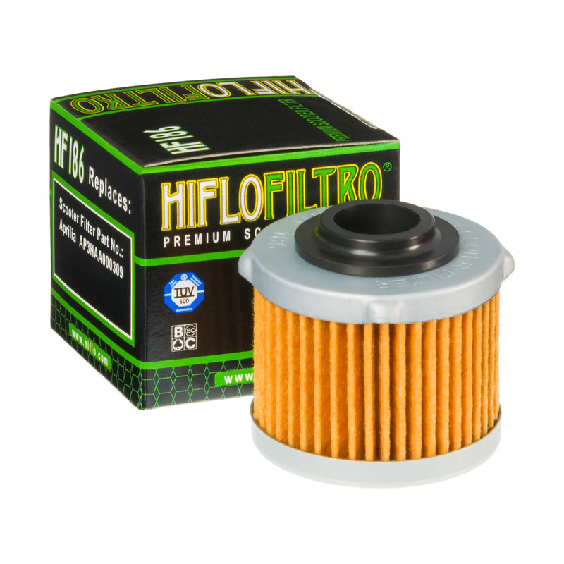 Levně Olejový filtr Hiflofiltro, Aprilia 125, 200 Scarabeo HF186