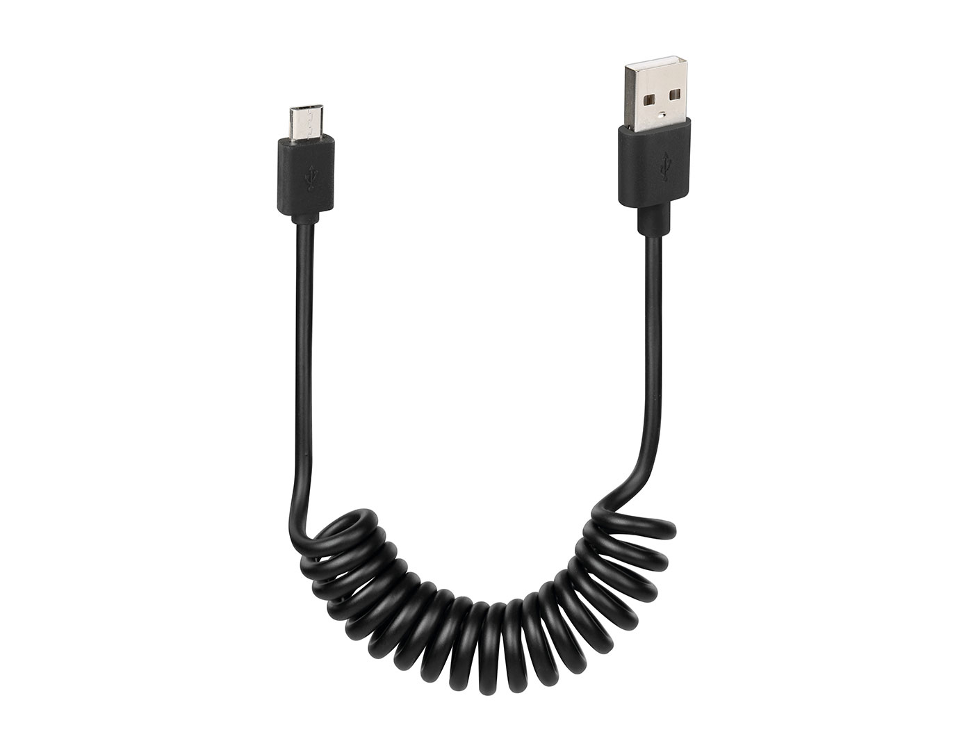 Levně Lampa Kabel USB typ micro 100cm černá OL-38700