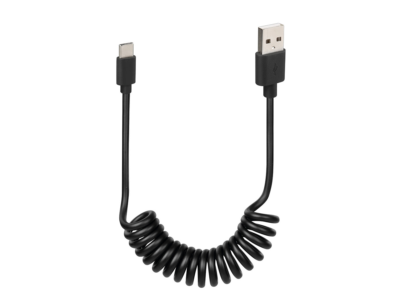 Levně Lampa Kabel USB typ C 100cm černá OL-38702