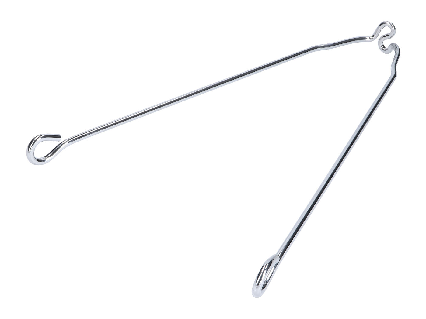 101 Octane Držák / výztuha předního blatníku chrom pro mopedy Puch / Sachs se 17" ráfky IP44170
