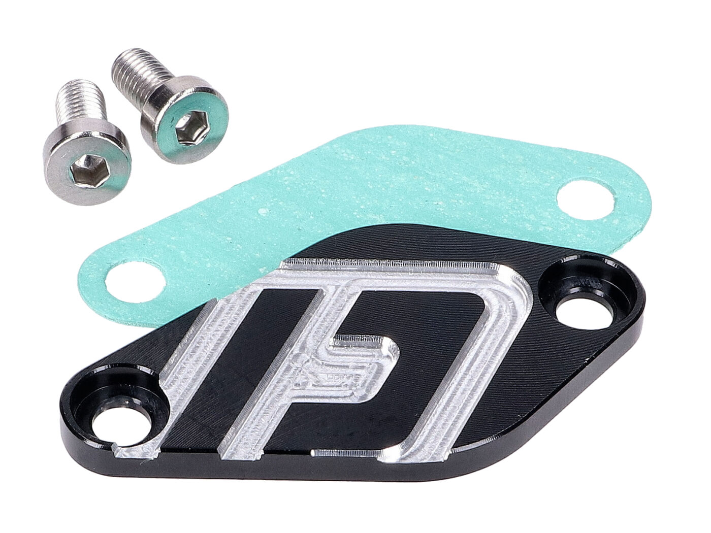 Kryt olejové pumpy Doppler V2 černá, Minarelli AM6, Derbi EBE, EBS, D50B 44592-BK