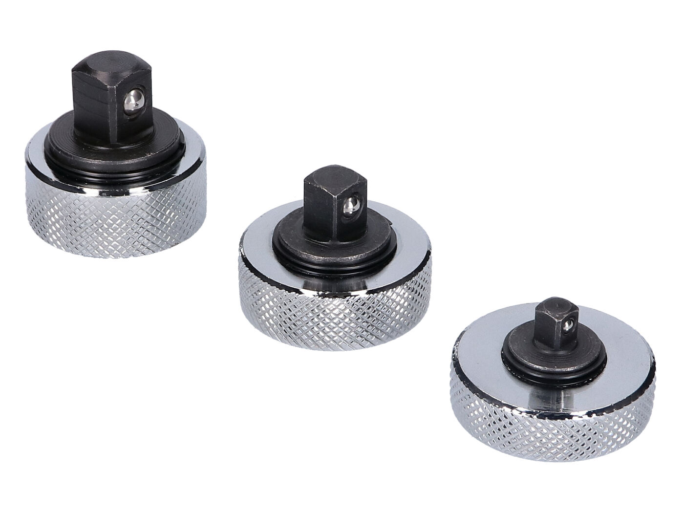 Sada ručních ráčen mini Silverline 1/2, 3/8, 1/4" 3ks 43416