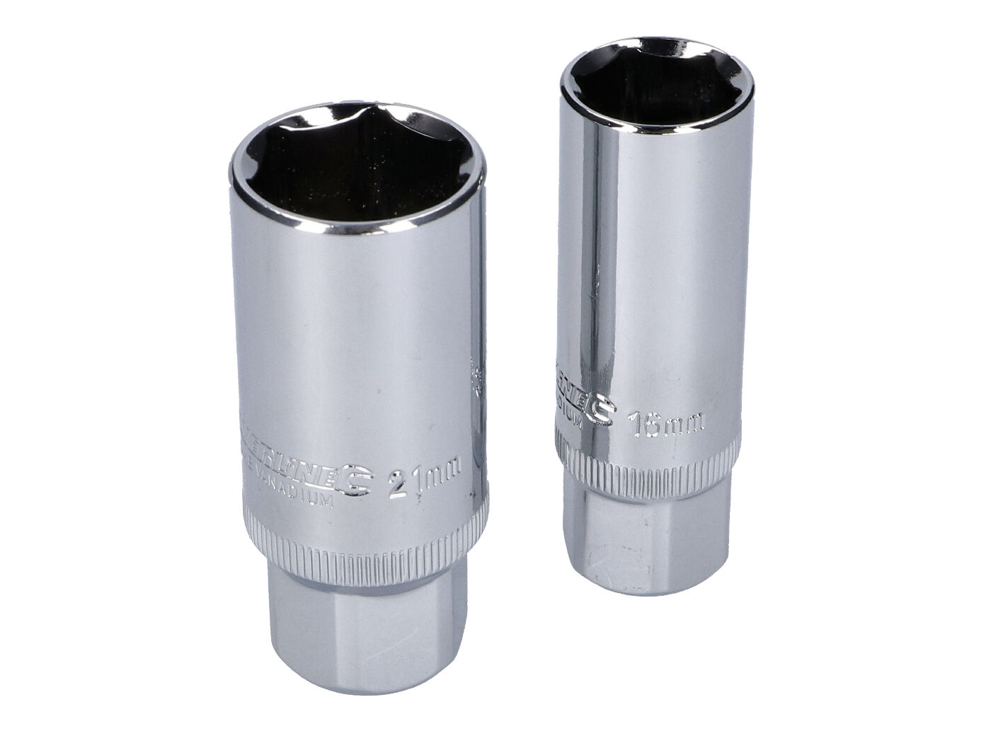 Silverline Sada nástrčných klíčů na svíčku 3/8" 16mm / 21mm 43431