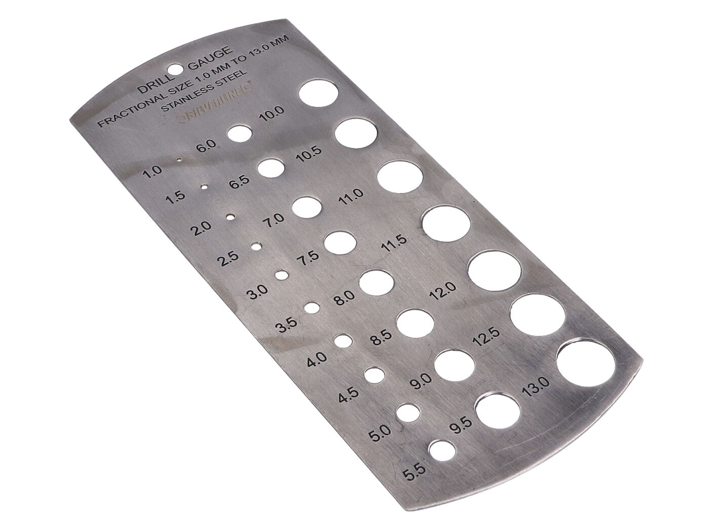 Měřidlo na vrtáky Silverline 1-13mm 43438