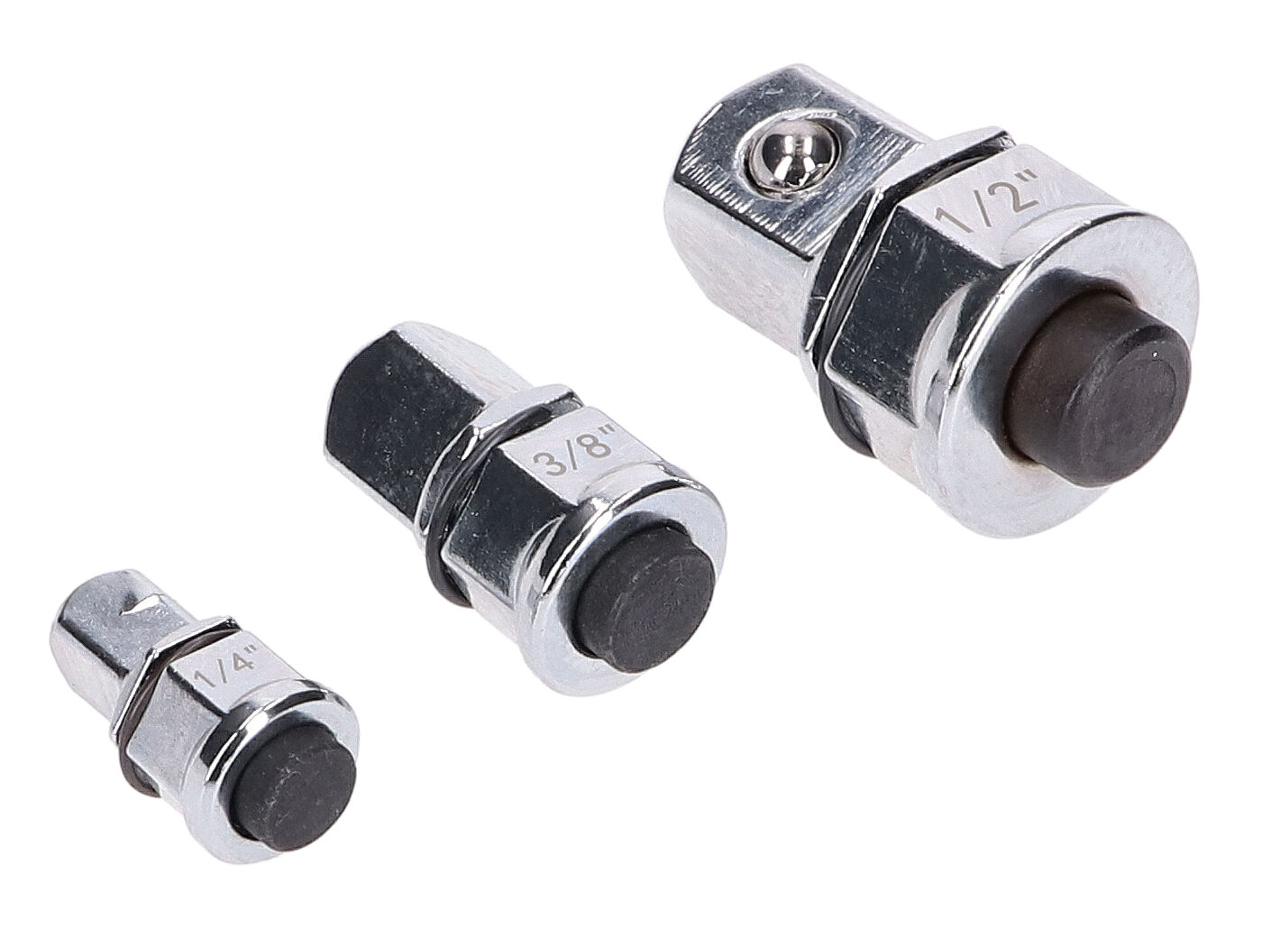 Silverline Sada adaptérů na nástrčné klíče 3ks 43443