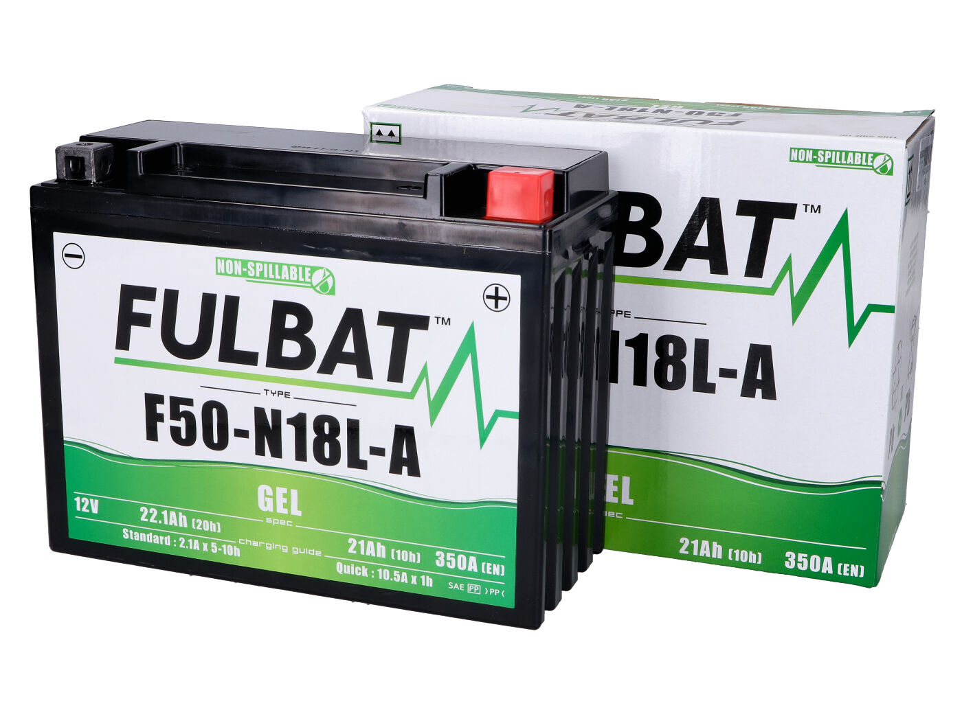 Baterie Fulbat F50-N18L-A (12N18-3A) gelová FB550833