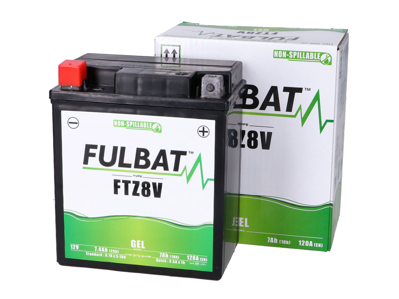 Levně Baterie Fulbat FTZ8V gelová FB550918