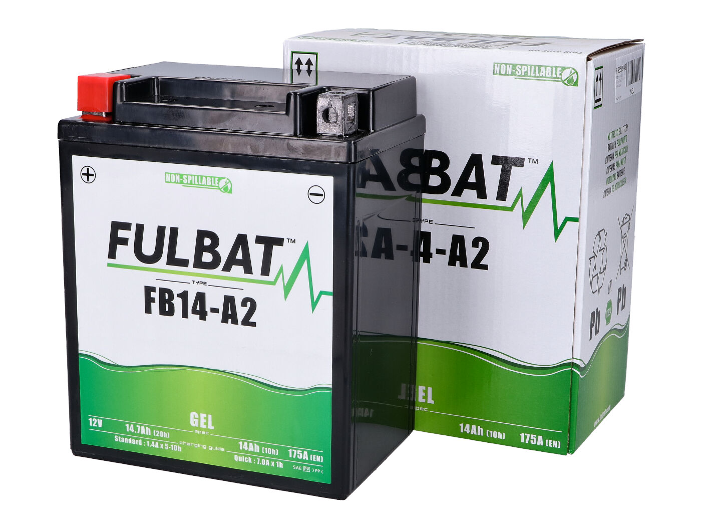 Baterie Fulbat FB14-A2 (12N14-4A) gelová FB550946