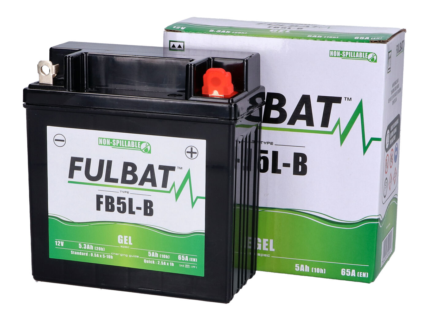 Baterie Fulbat FB5L-B gelová FB550991