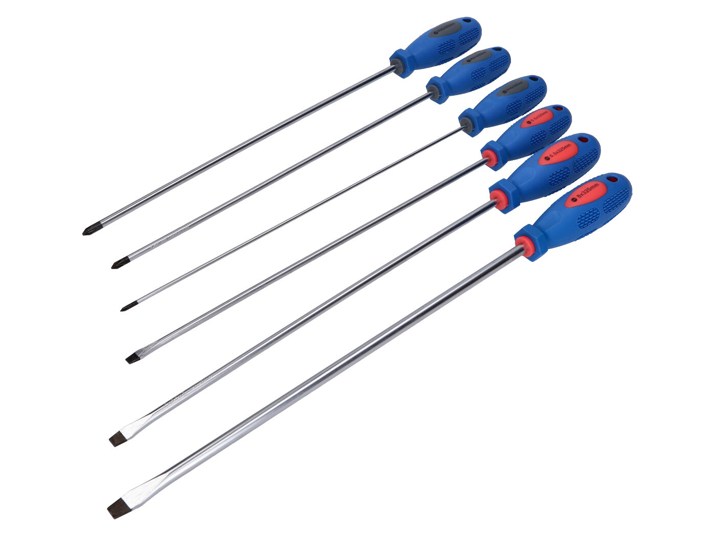 Sada šroubováků extra dlouhých Silverline 325mm 6ks 43472