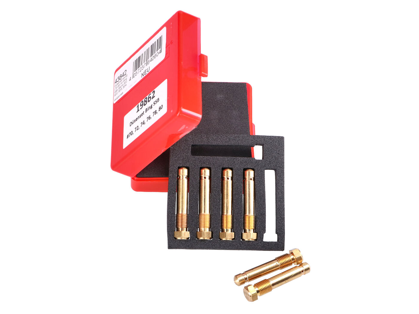 Sada trysek Swiing 70-80, Bing SSB, Sachs 502, 50/2, 50/3, 50/4 43842