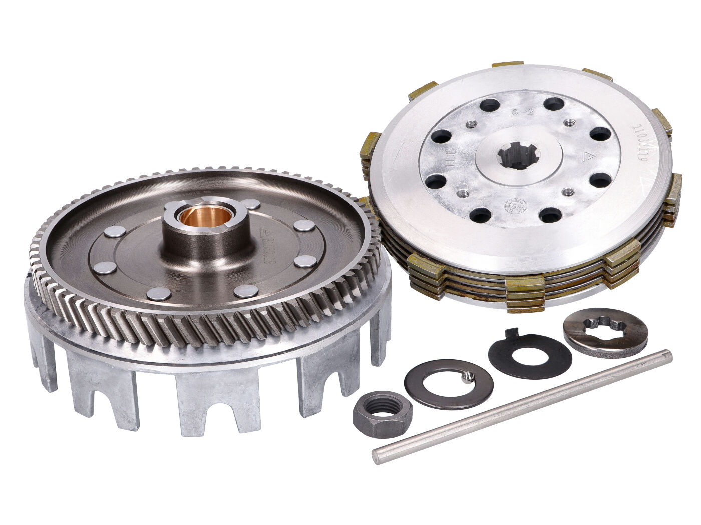 OEM Standard Kompletní spojka, Minarelli AM6, Generic, KSR-Moto, Keeway, Motobi, Ride, CPI, 1E40MA, 1E40MB 43653