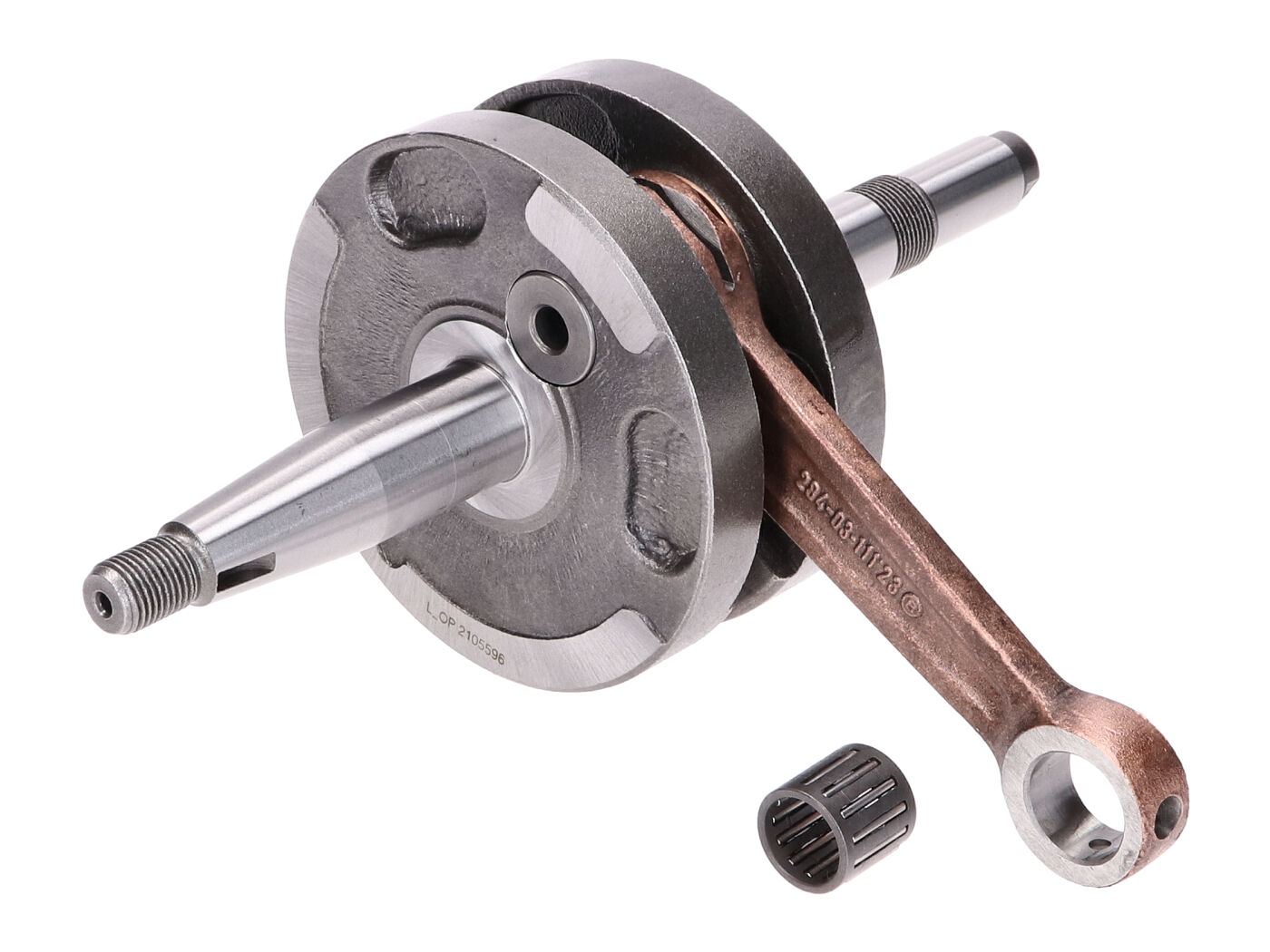 Klikový hřídel Top Racing full circle zesílený, Zündapp 2, 3, 4 kvalt 44018