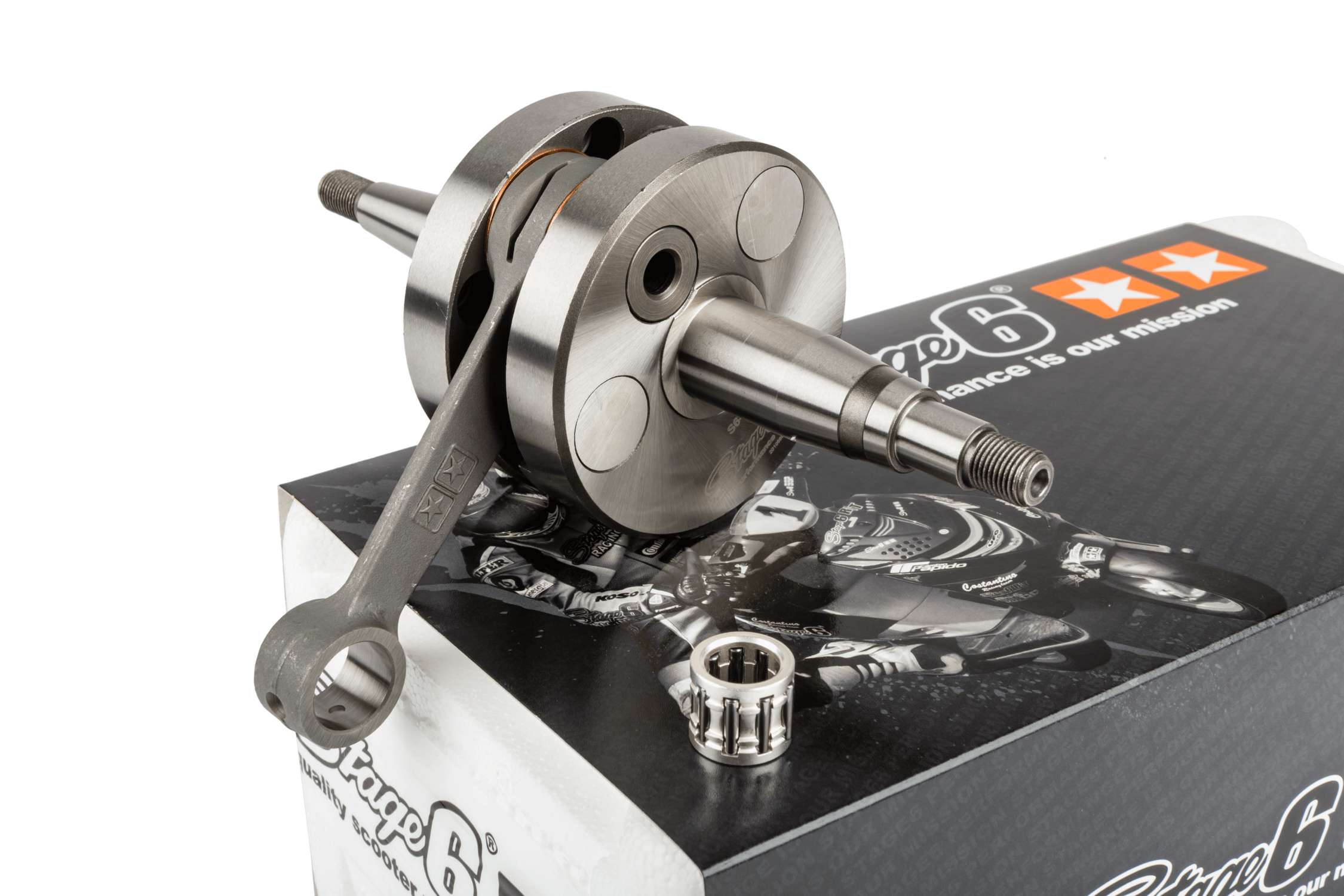 Klikový hřídel Stage6 HPC 45mm zdvih / 90mm ojnice, Euro 2 (EBE050)
