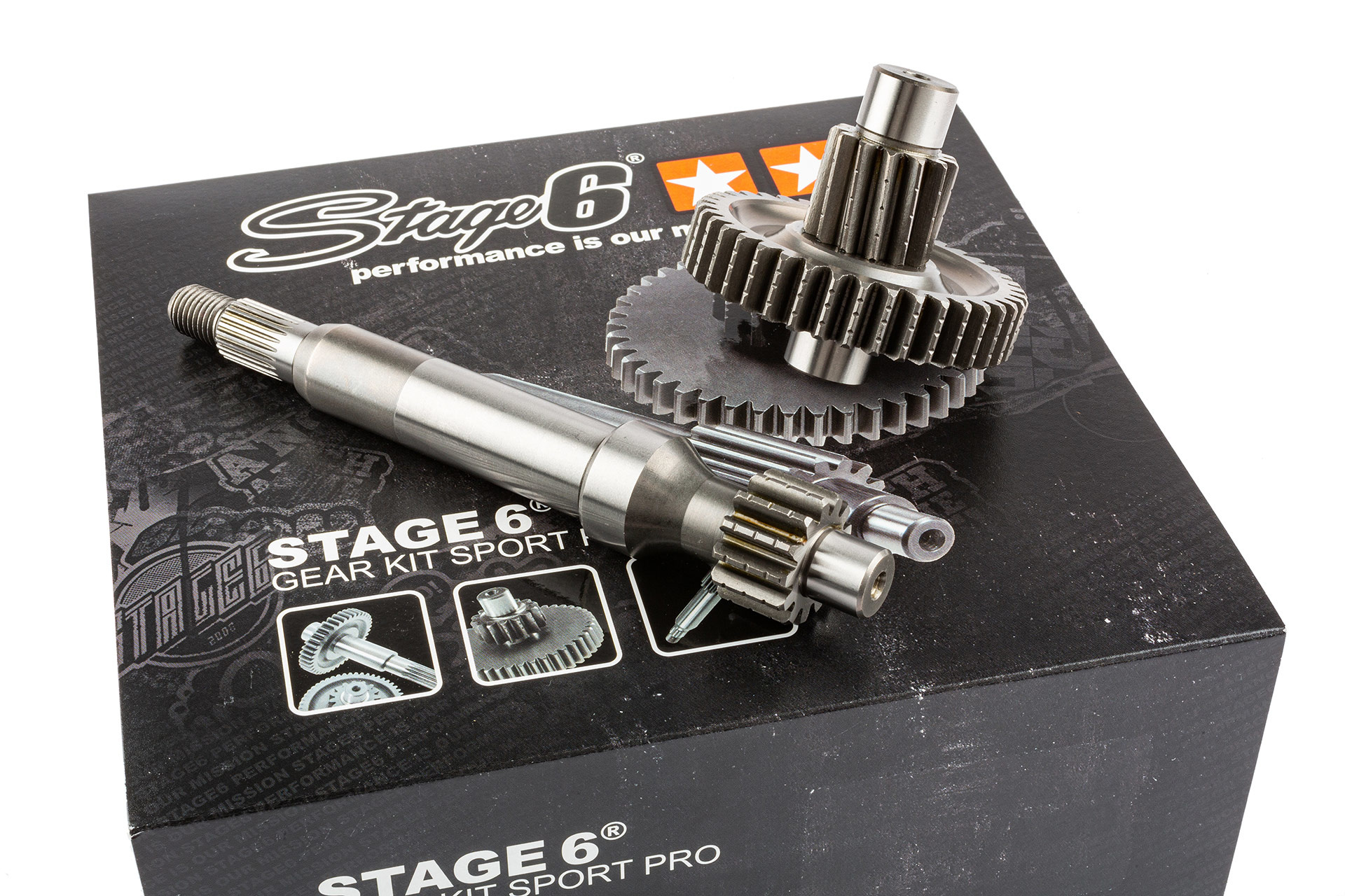 Primární převod Stage6 13/39z (3,00) Piaggio 17,7mm (96-98)