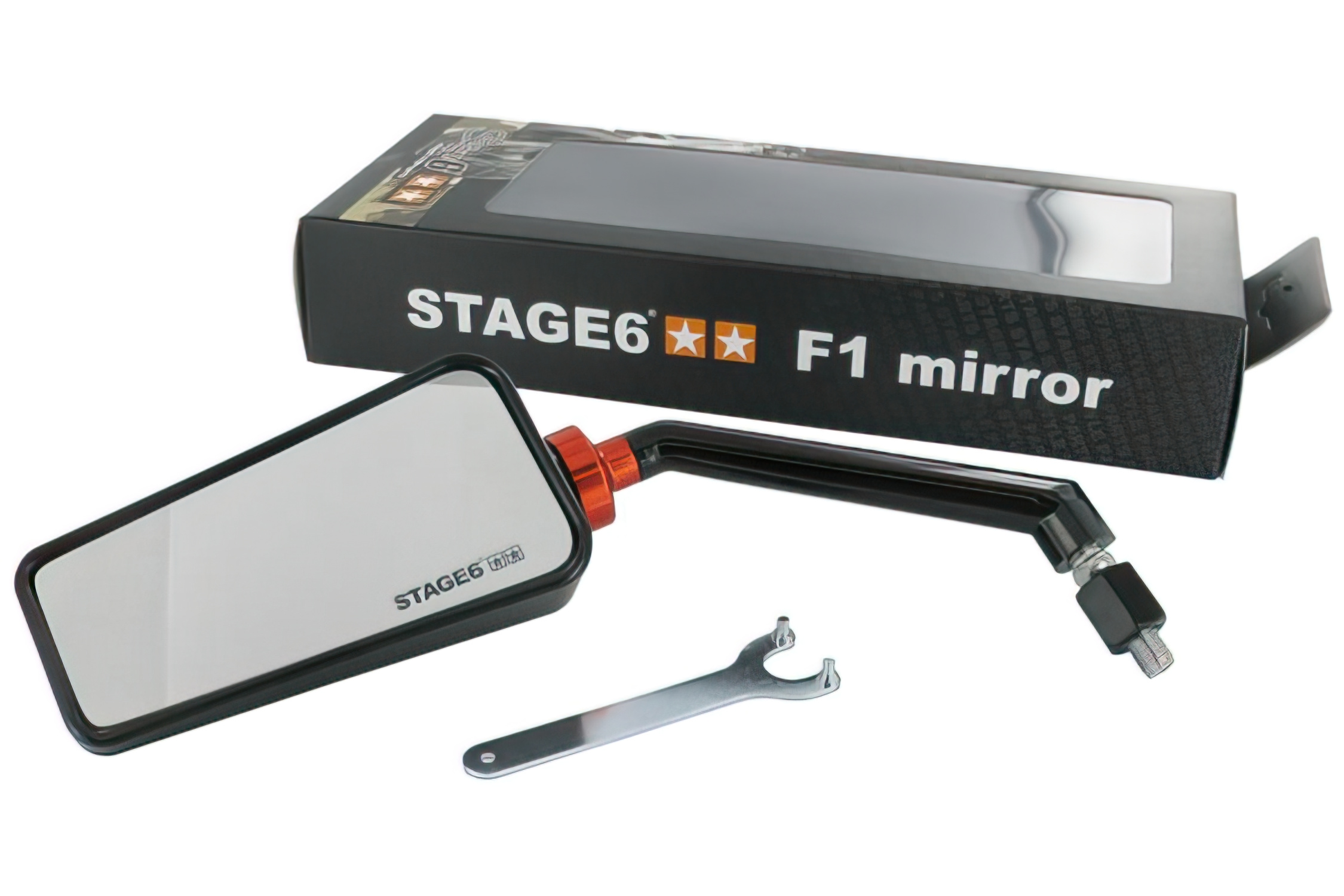Zrcátko F1 Stage6 levé karbon