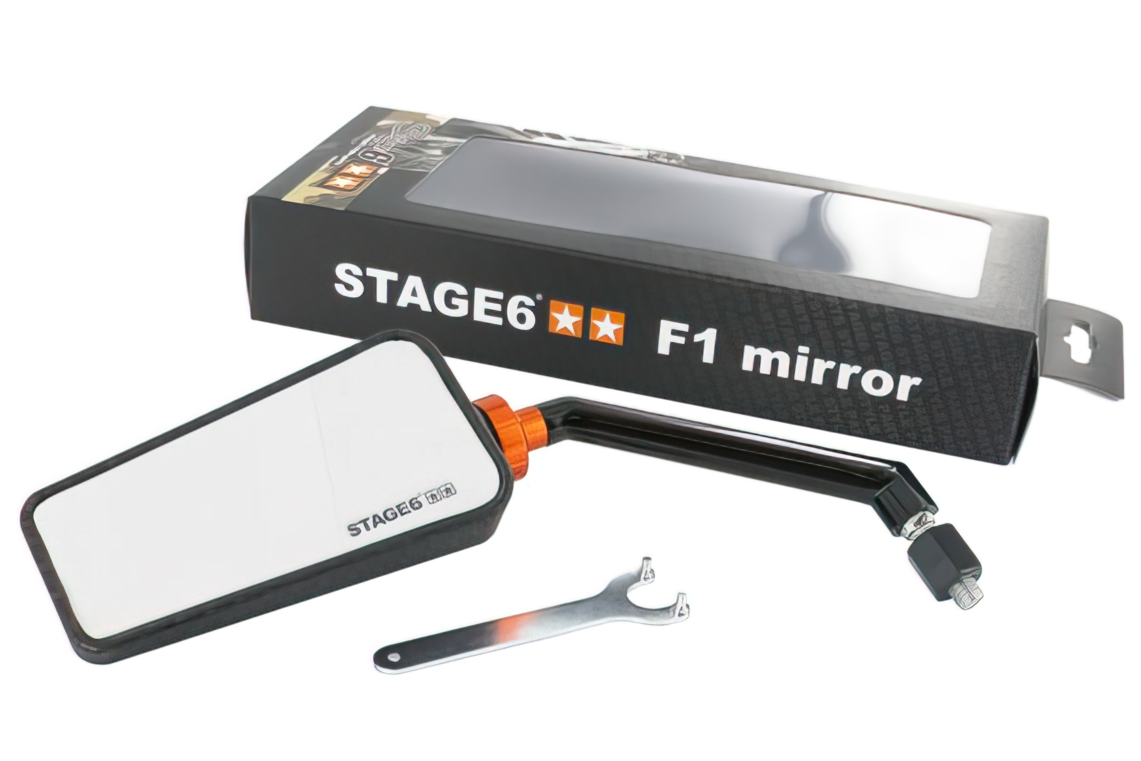Zrcátko F1 Stage6 levé matný karbon