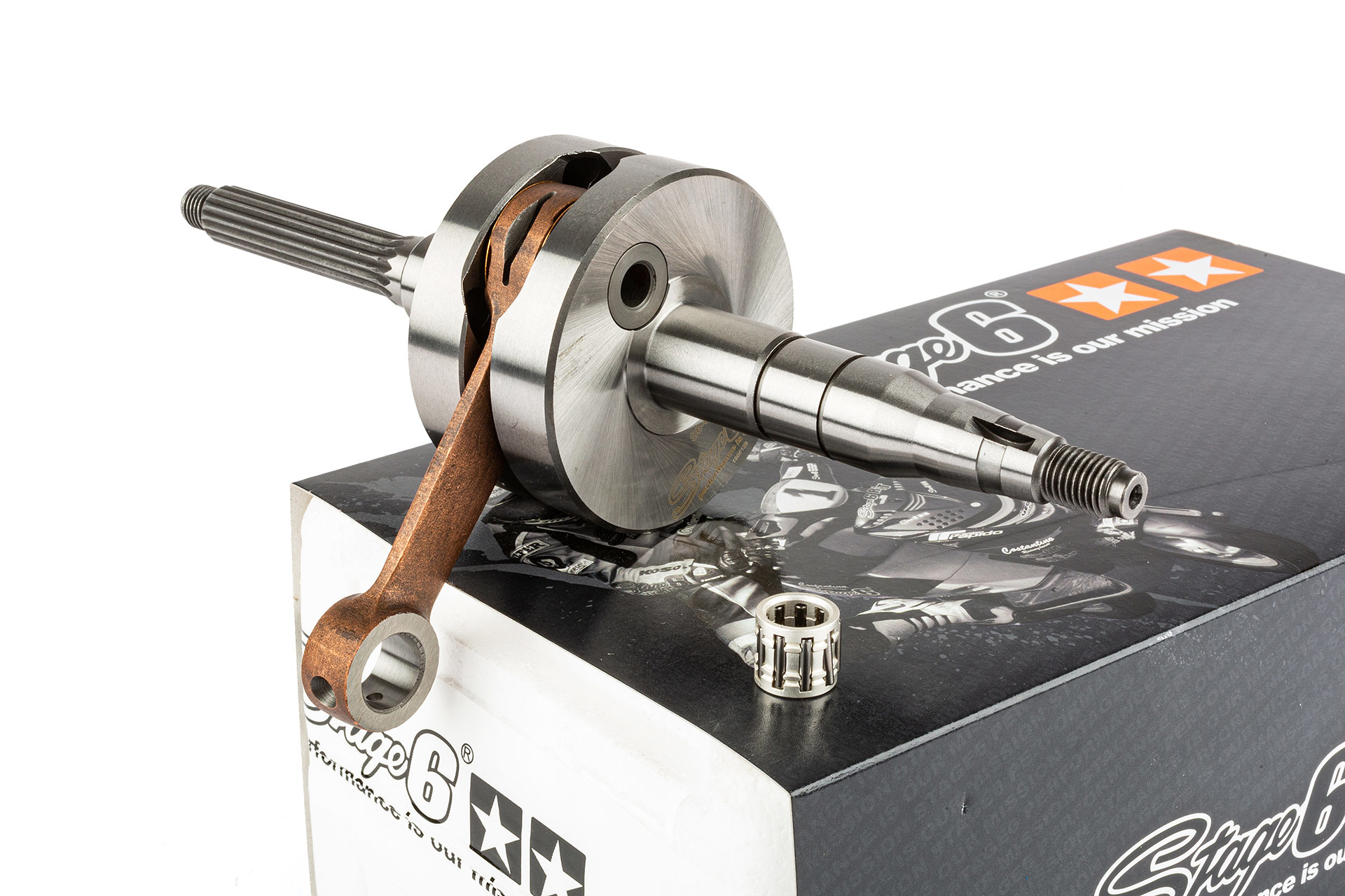 Klikový hřídel Stage6 HPC MK2 10mm pístní čep Minarelli vertical