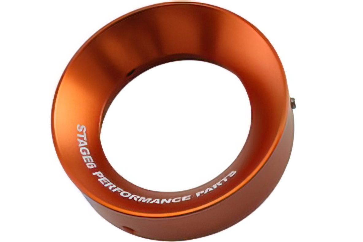 Trychtýř sání Stage6 MK2, pro karburátor KEIHIN / Sage6 R/T MK2 PWK / VHST, 50mm oranžový