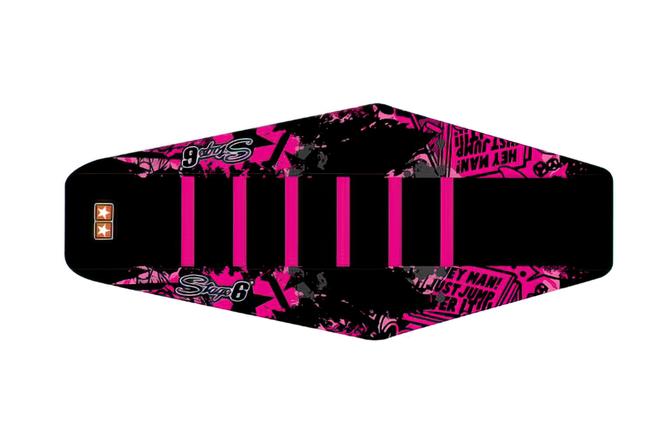 Potah sedla Stage6 (plný) černo - růžový Derbi X-Treme/ X-Race od 2011