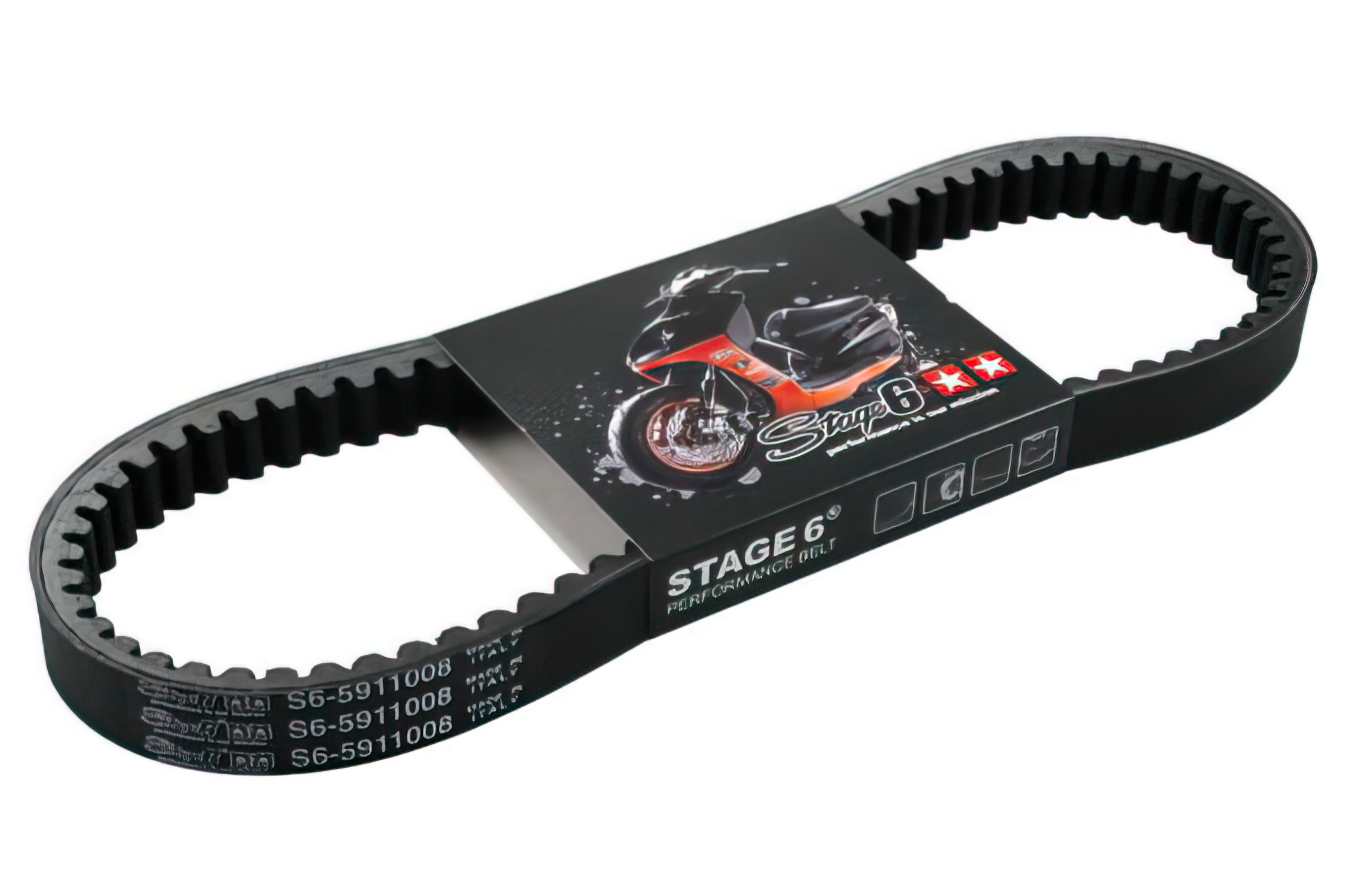 Řemen Stage6 Maxidrive Piaggio Leader / Quasar 250 - 300ccm 4T