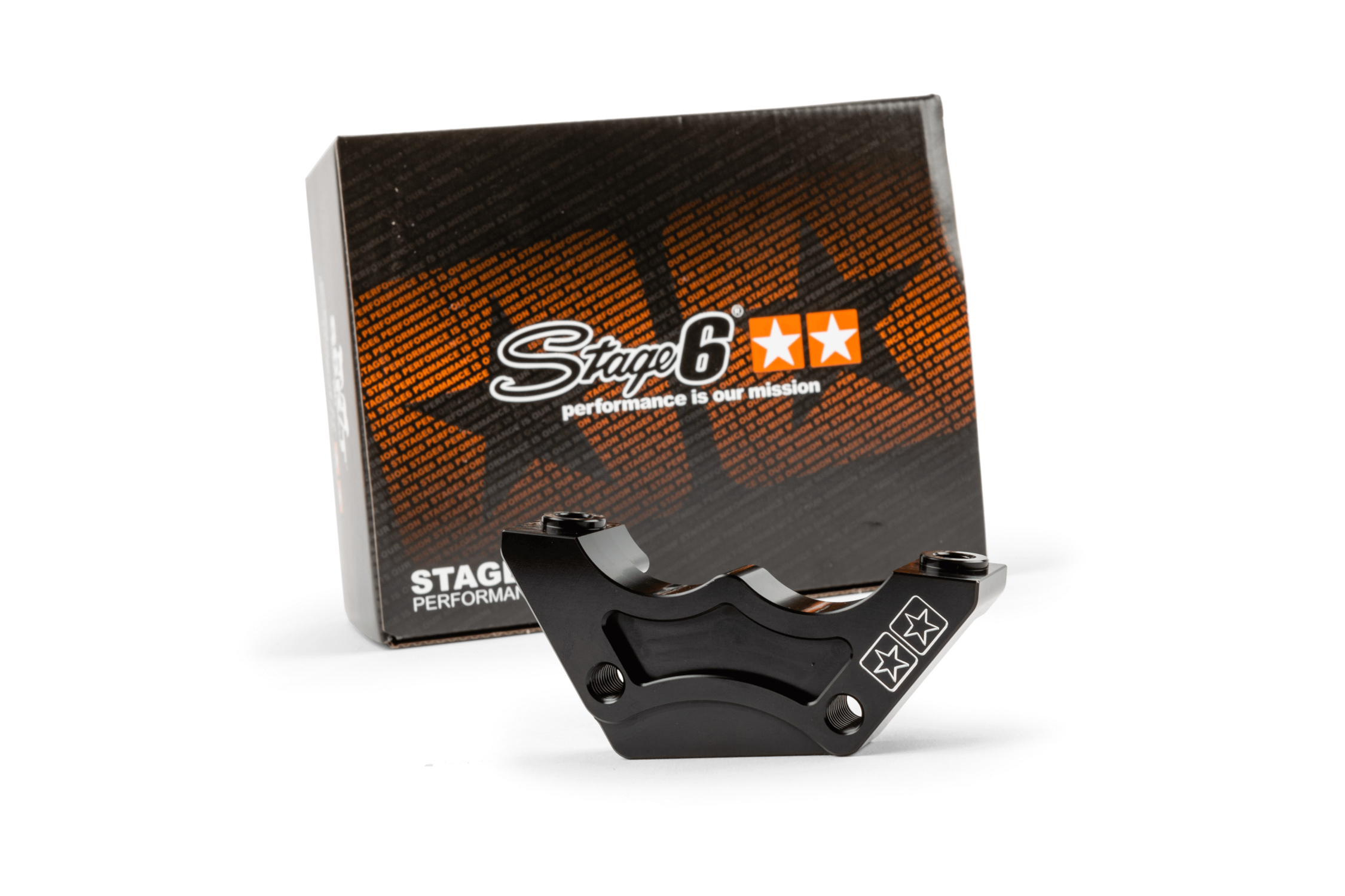 Adaptér zadního brzdiče Stage6 R/T CNC, pro Stage6 4-pístkový brzdič, Minarelli horizontal