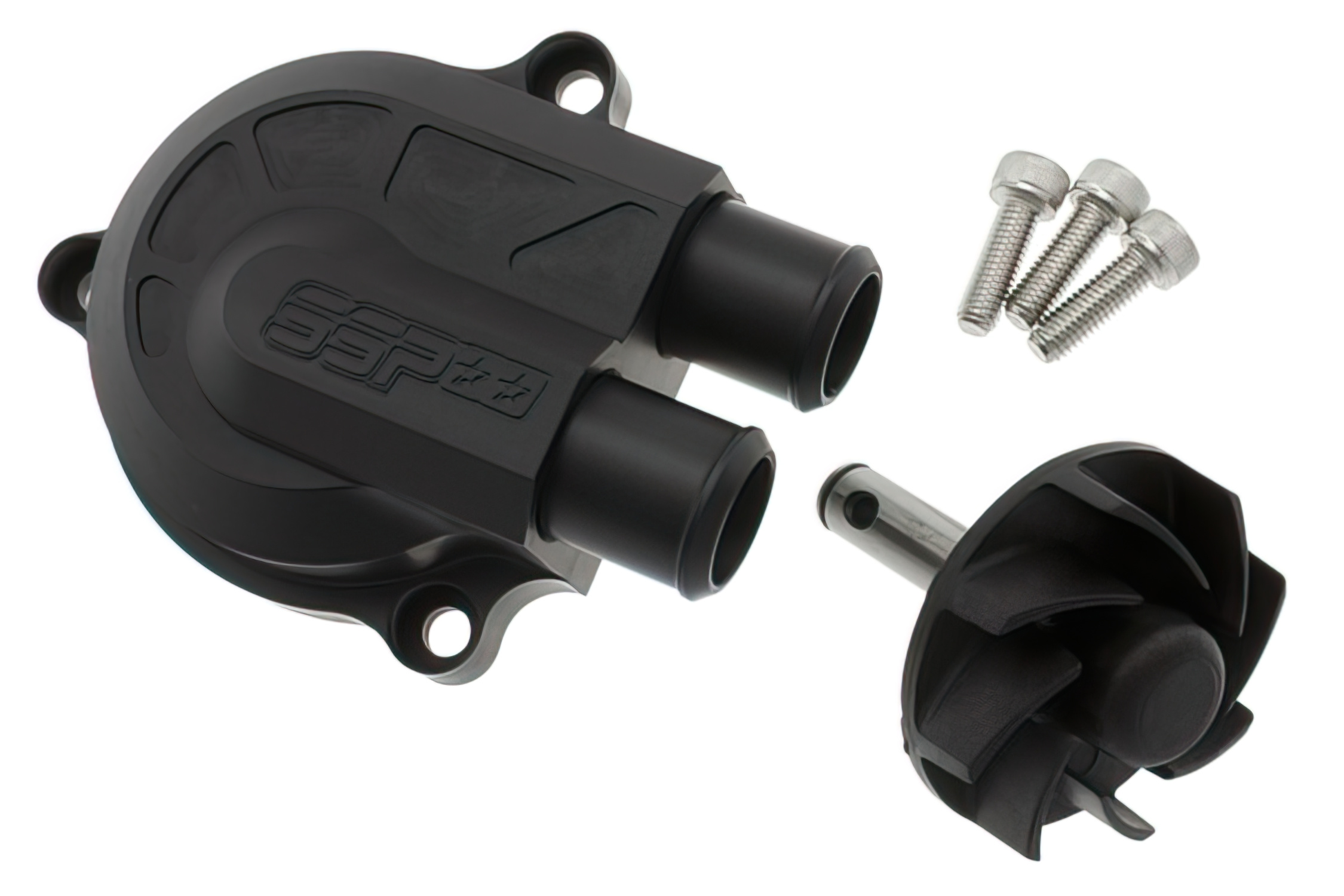 Vodní pumpa Stage6 Racing +40% Minarelli / China 2T LC matná černá