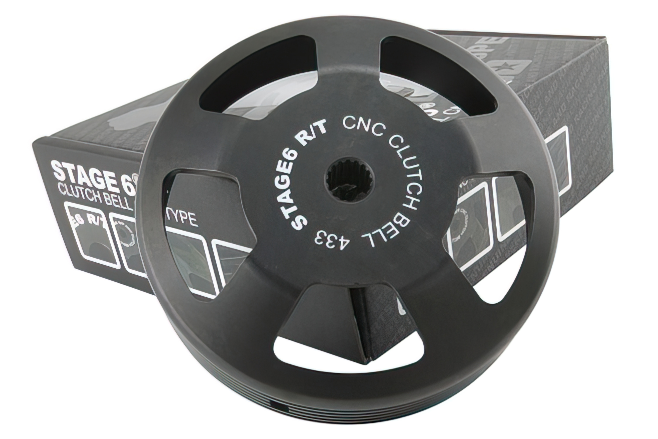 Spojkový zvon Stage6 R/T CNC 460g, Piaggio / Peugeot / Honda / Kymco / Sym / GY6 107mm