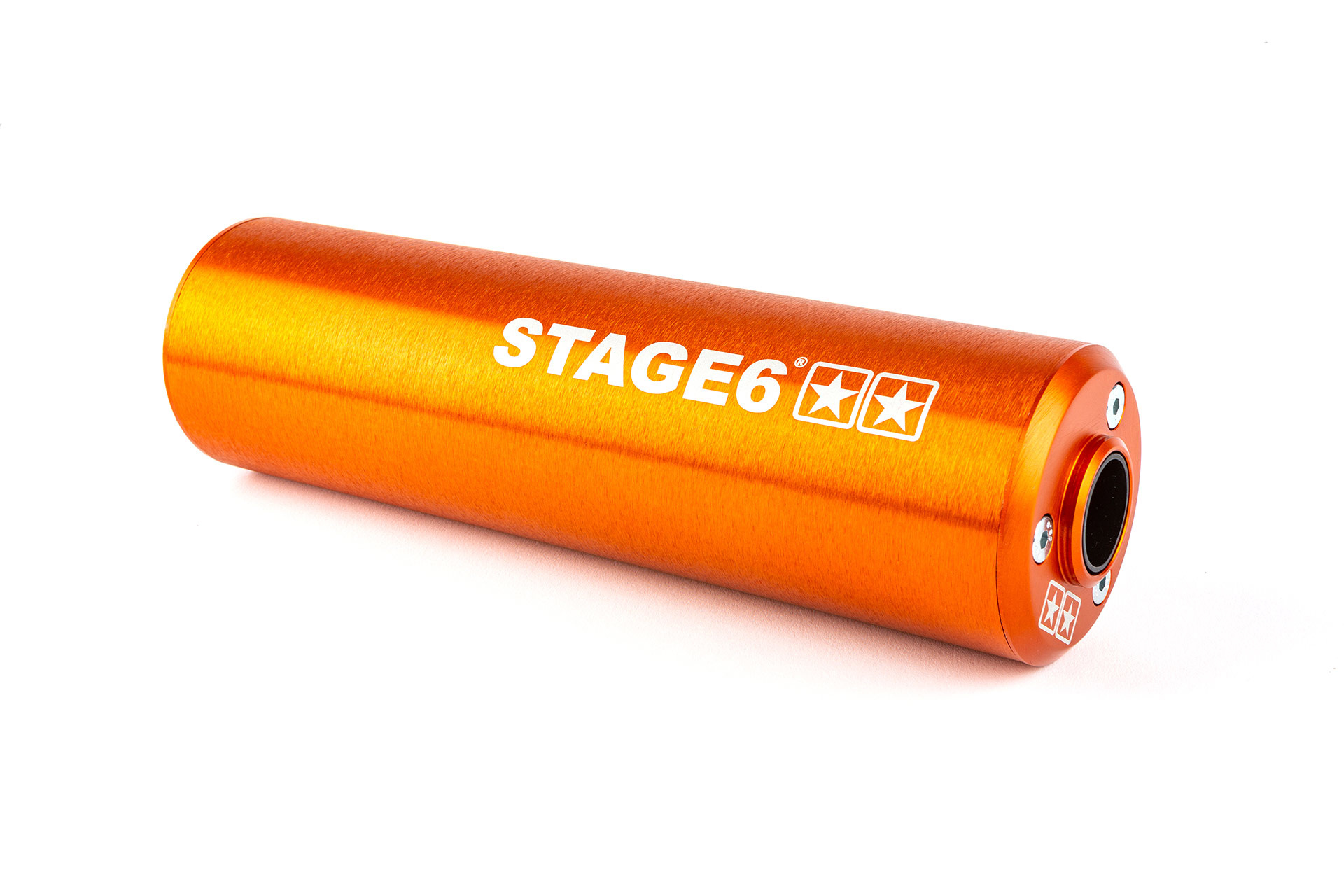 Koncovka výfuku Stage6 50 - 80ccm (levá strana) oranžová