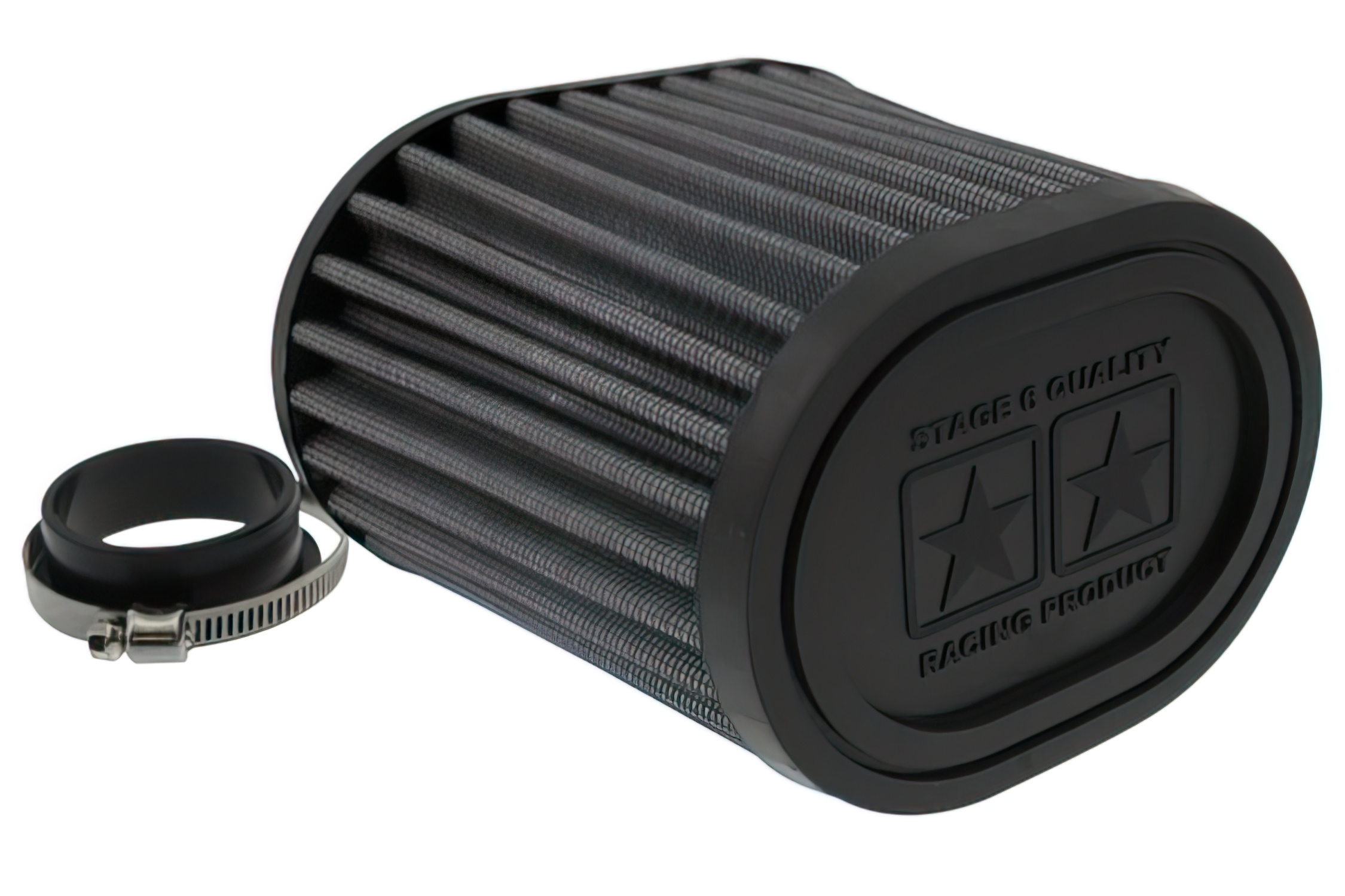 Vzduchový filtr Stage6 Racing Drag Race bílý 44 / 49mm