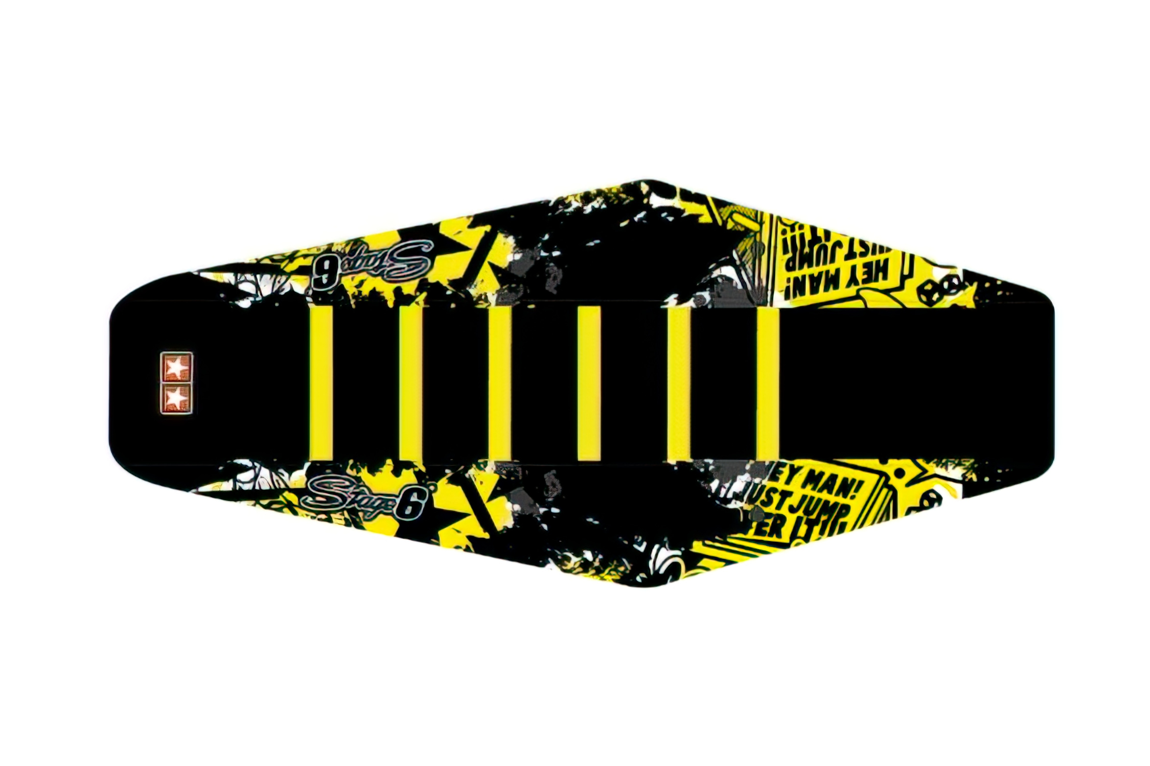 Potah sedla Stage6 (plný) černo - žlutý Beta RR