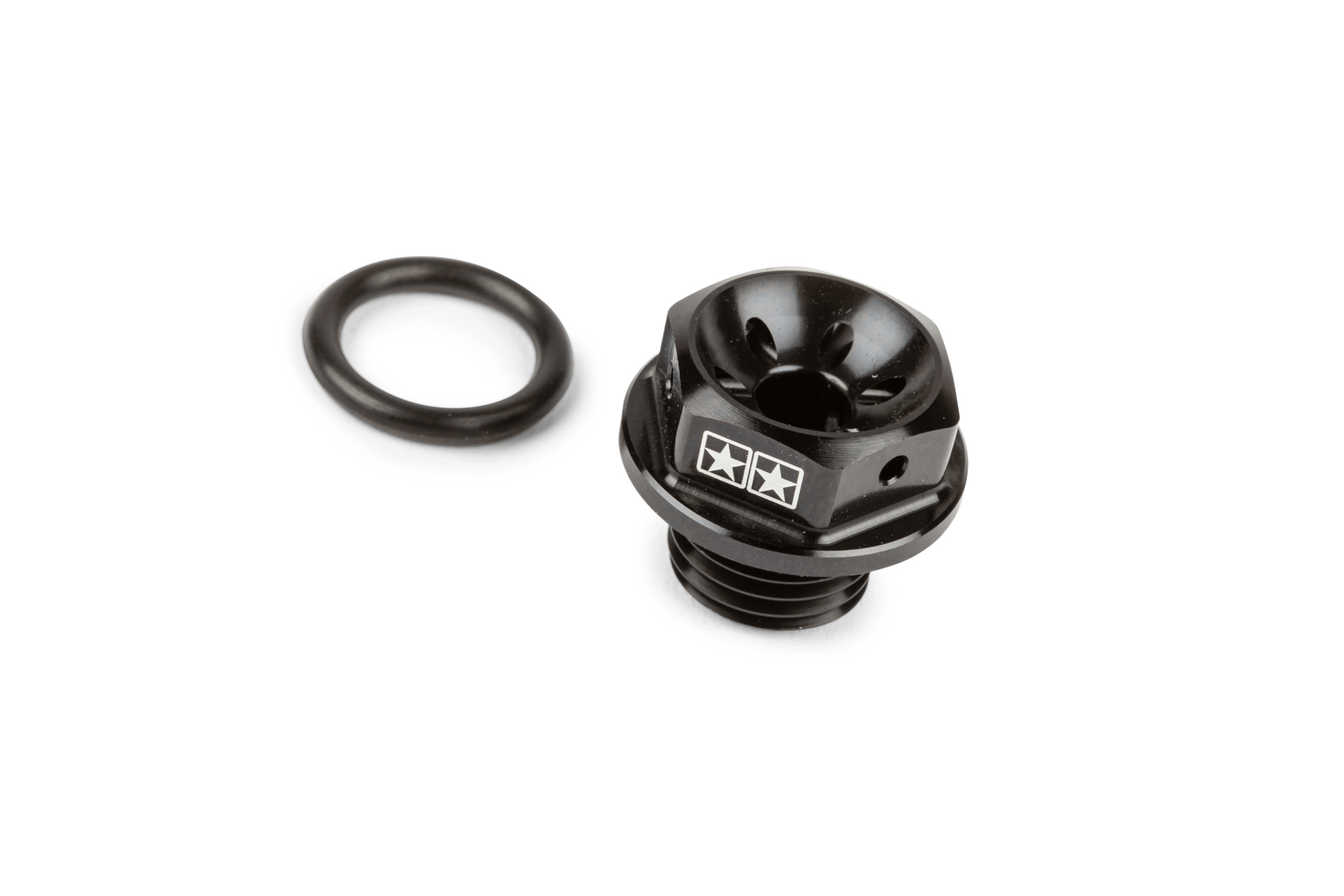 Zátka oleje Stage6 Minarelli černá