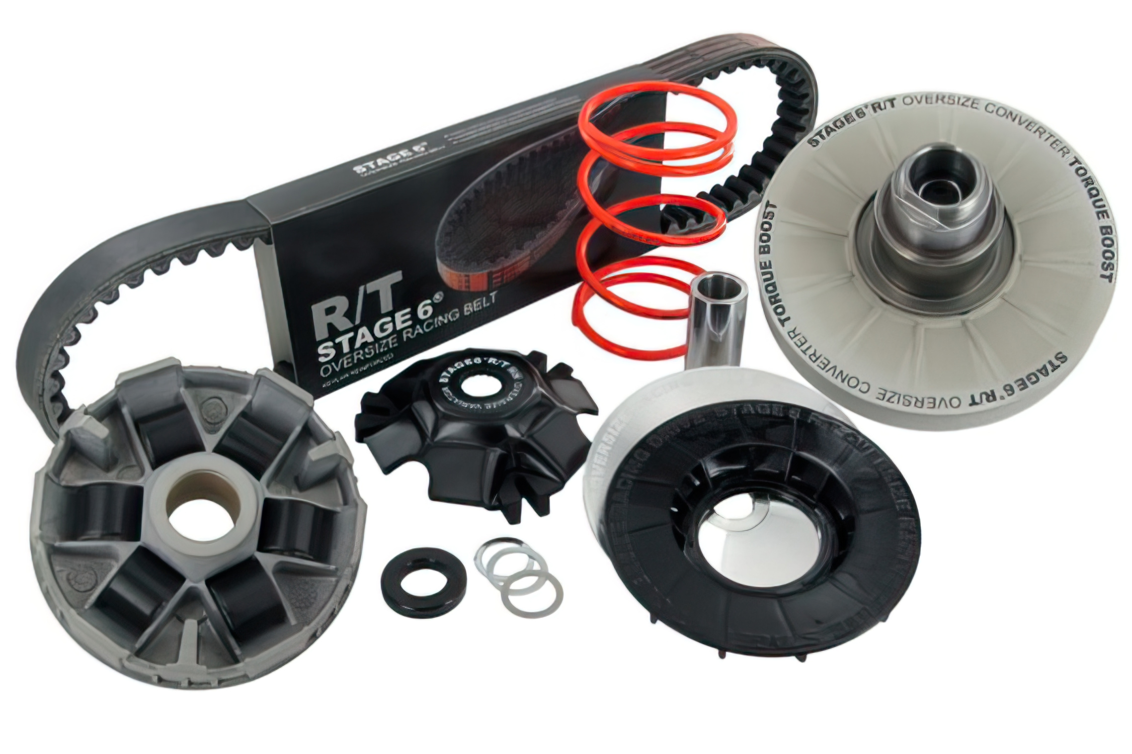 Variátor kit Stage6 R/T Oversize, Piaggio / Gilera / Vespa krátký blok