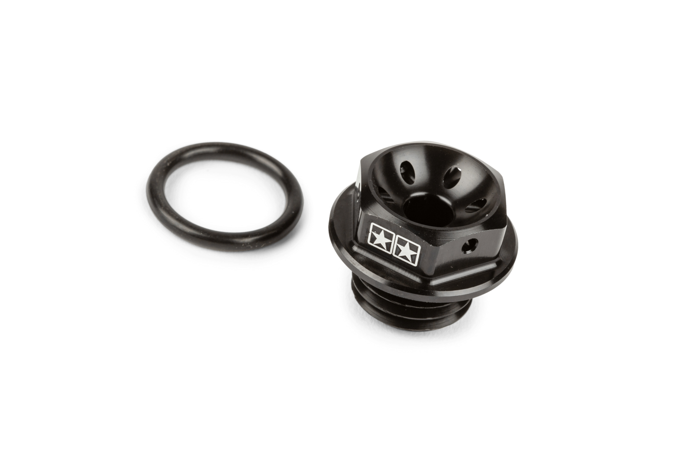 Zátka oleje Stage6 Minarelli AM6 černá