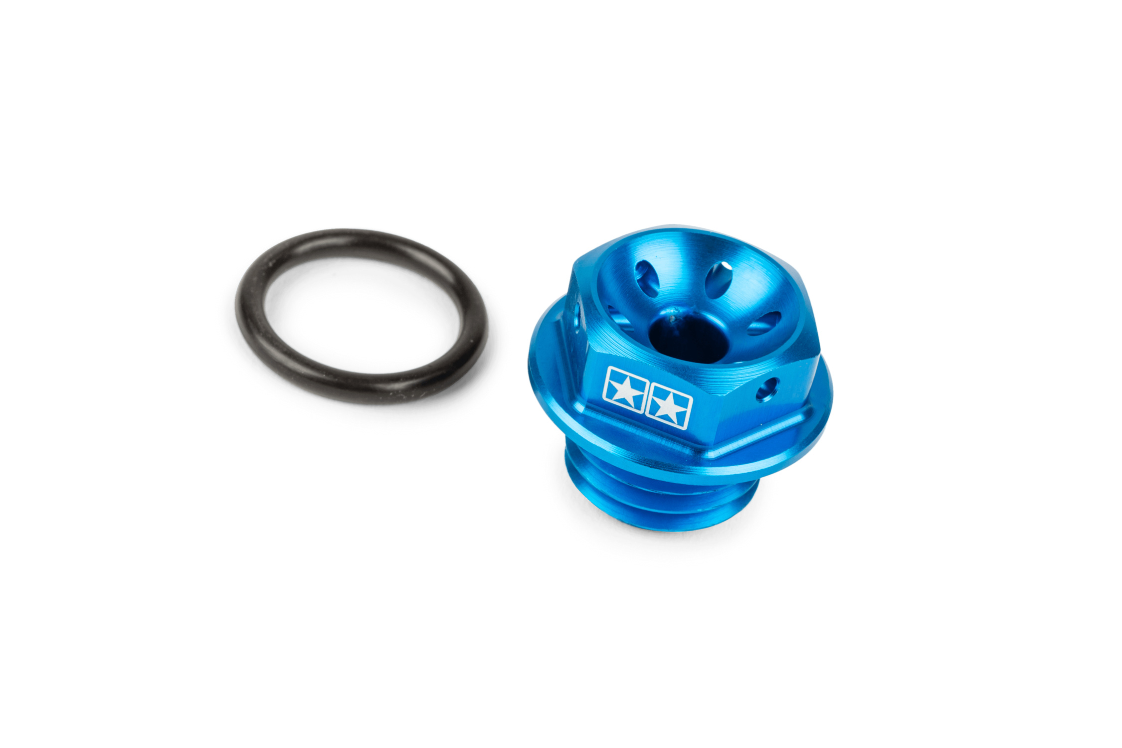 Zátka oleje Stage6 Minarelli AM6 modrá