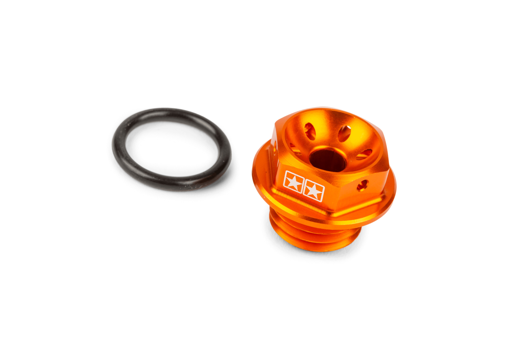 Zátka oleje Stage6 Minarelli AM6 oranžová