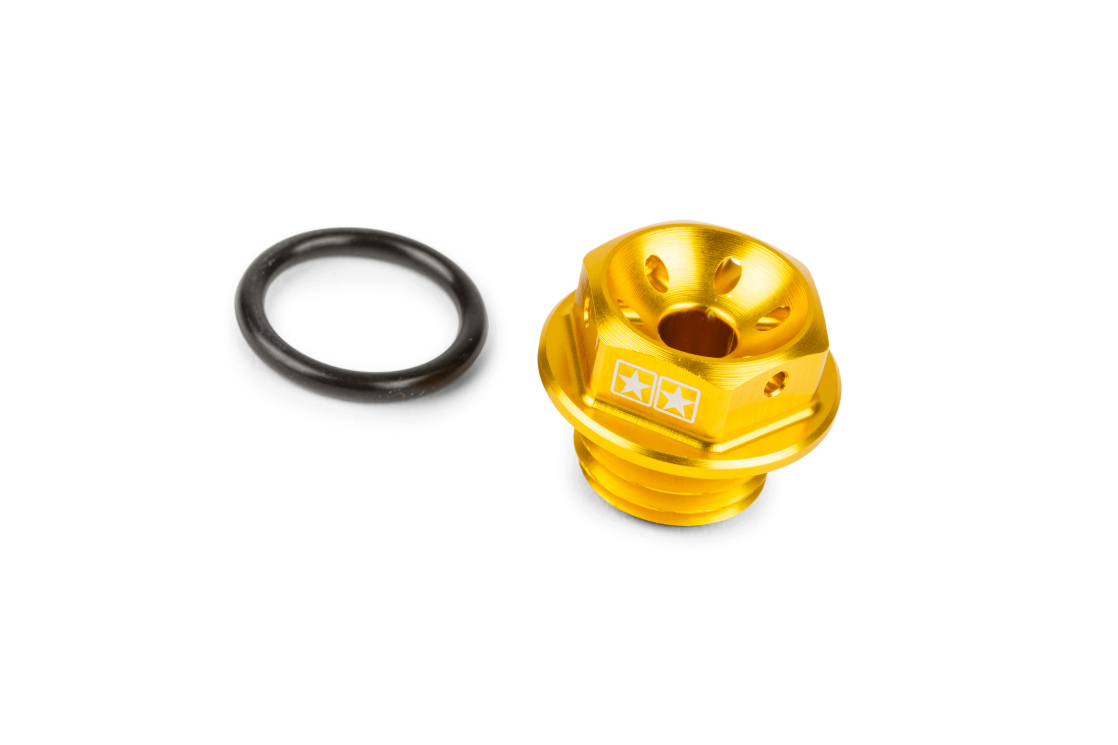 Zátka oleje Stage6 Minarelli AM6 žlutá