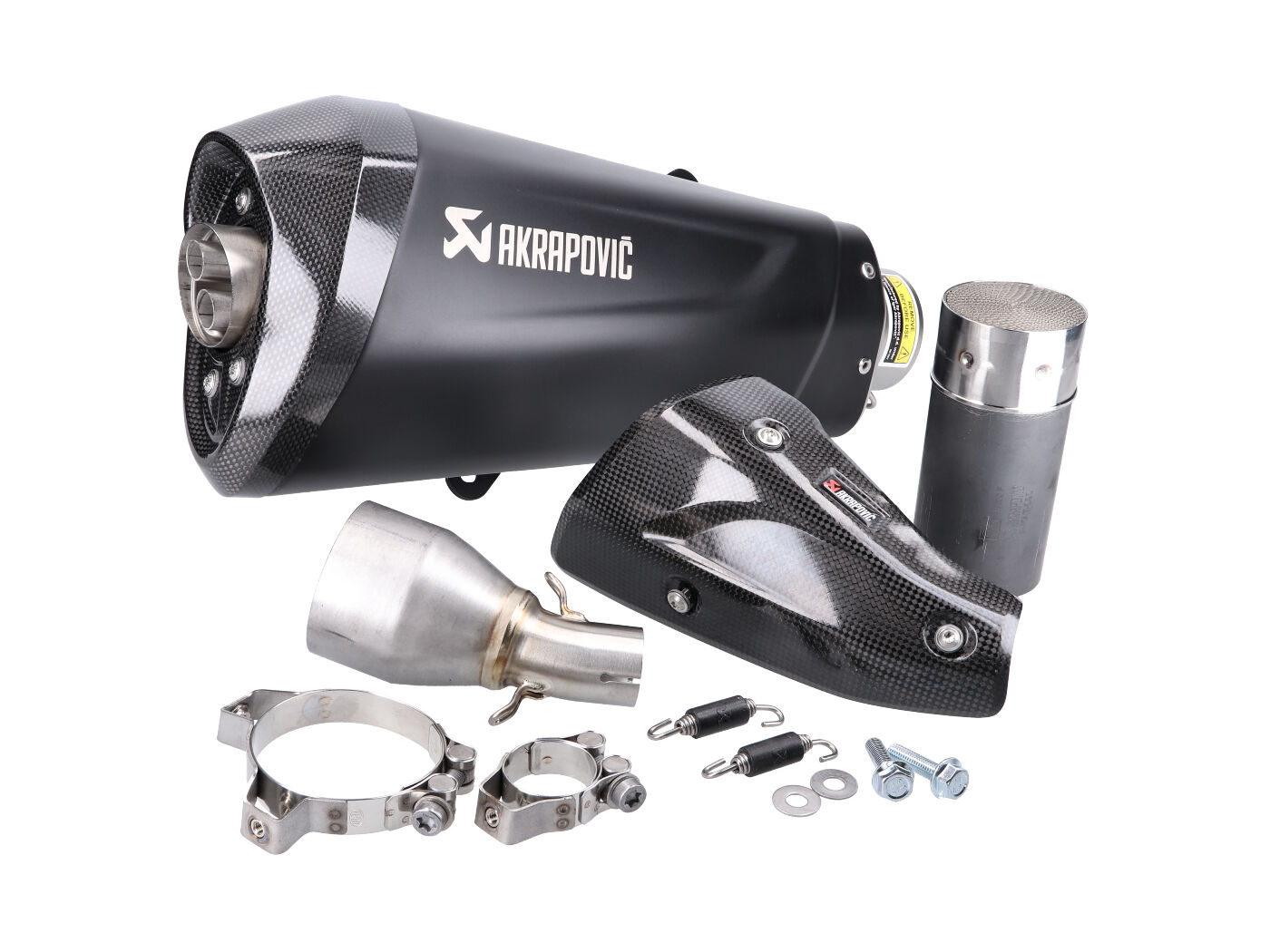 Akrapovic Výfuk Akrapovič Slip-on koncovka, Vespa GTS/GTV 300 Euro5 od 2020 S-VE3SO10-HZDFBL