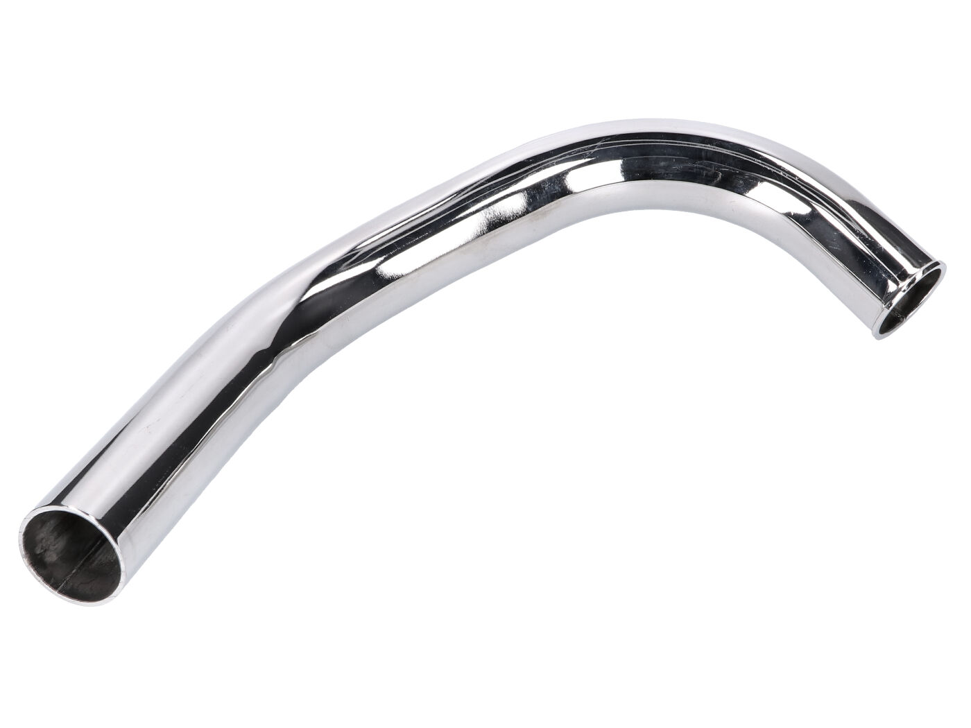 Diverse / Import Tuningové koleno výfuku 32mm chromové standartní délka Simson S50, S51 44510