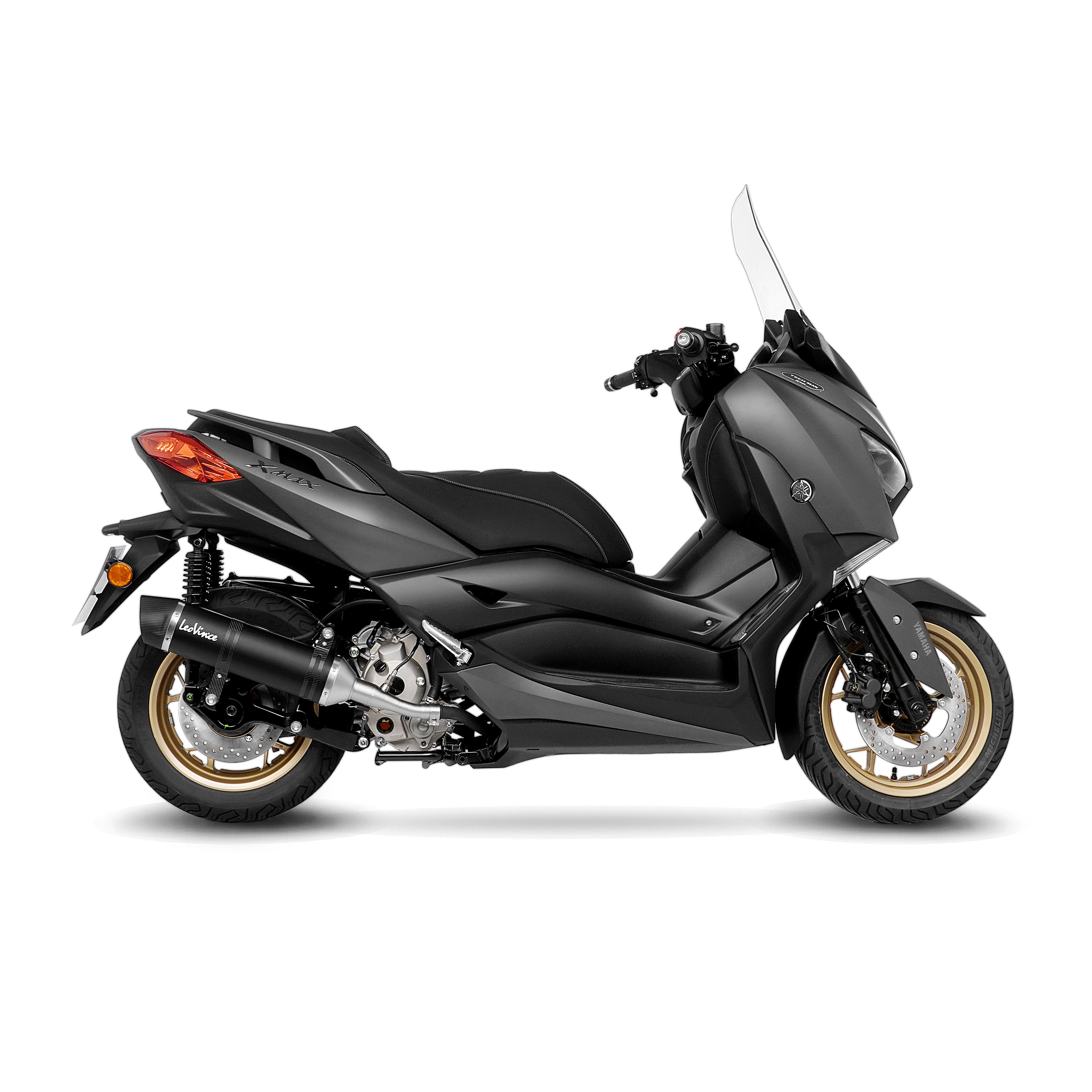 Výfuk LeoVince SBK LV-ONE EVO Black edition X-Max 300 E5 2021-> (Racing) 14376EB