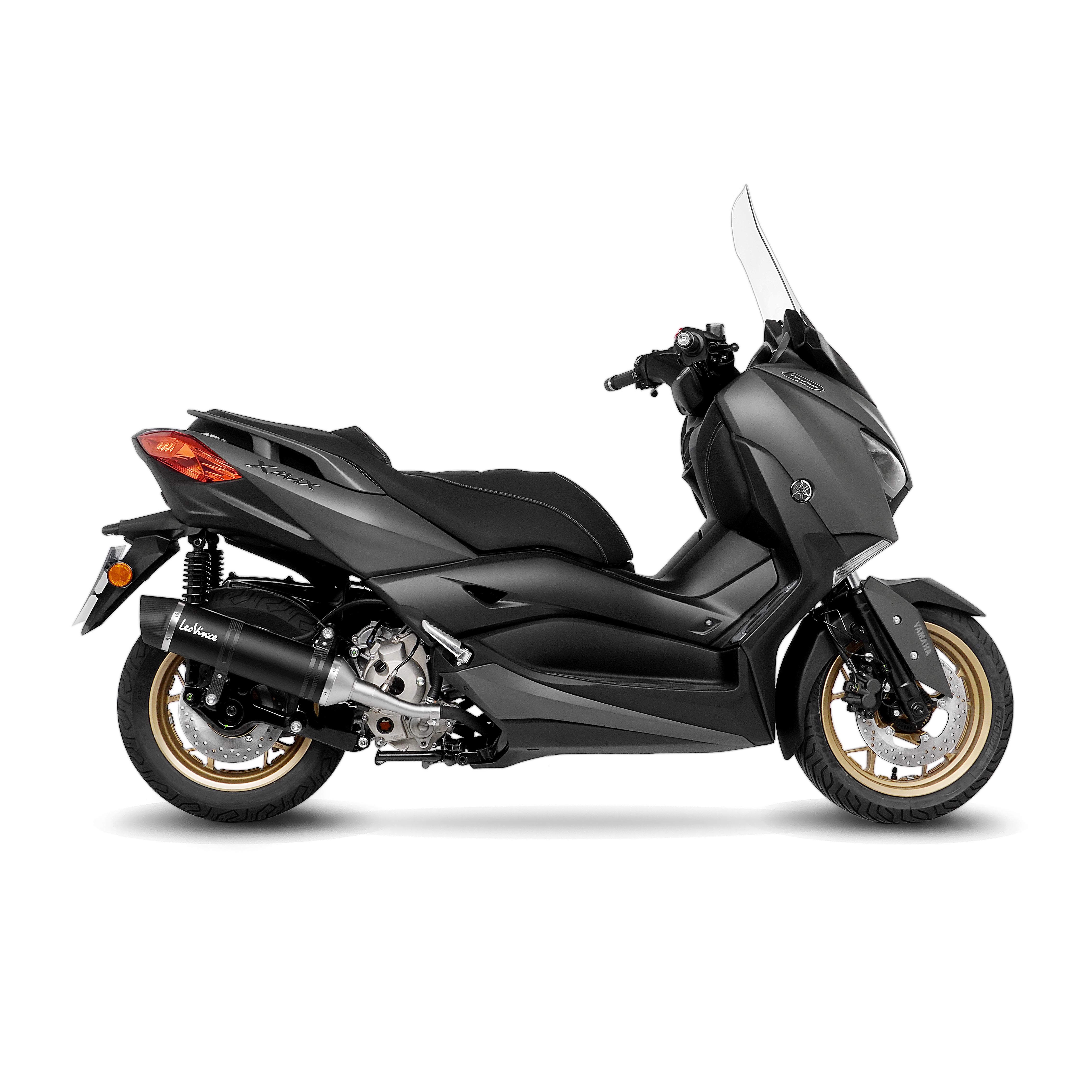 Levně Výfuk LeoVince SBK LV-ONE EVO Black edition X-Max 300 E5 2021-> (Racing) 14376EB