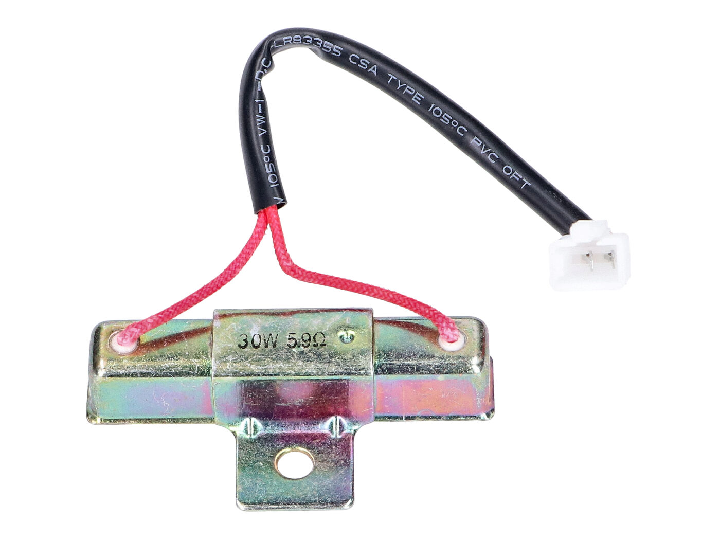 101 Octane Odpor pro světla 30W, 5,9 Ohm, CPI, Generic, Keeway, ATU 2T IP43023