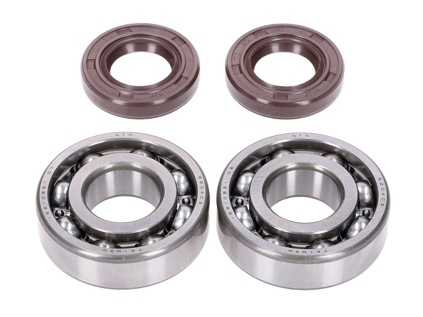 Sada ložisek na kliku Naraku FKM Heavy Duty, Derbi EBE, EBS, D50B0 NK104.01