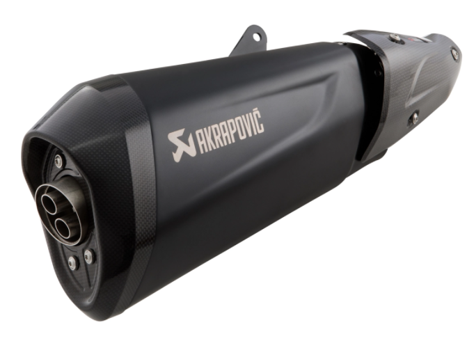 Výfuk Akrapovic Slip-On Black, Vespa GTS, ​GTS Super, ​GTV 300ccm Euro5 2020- AKRAPO53