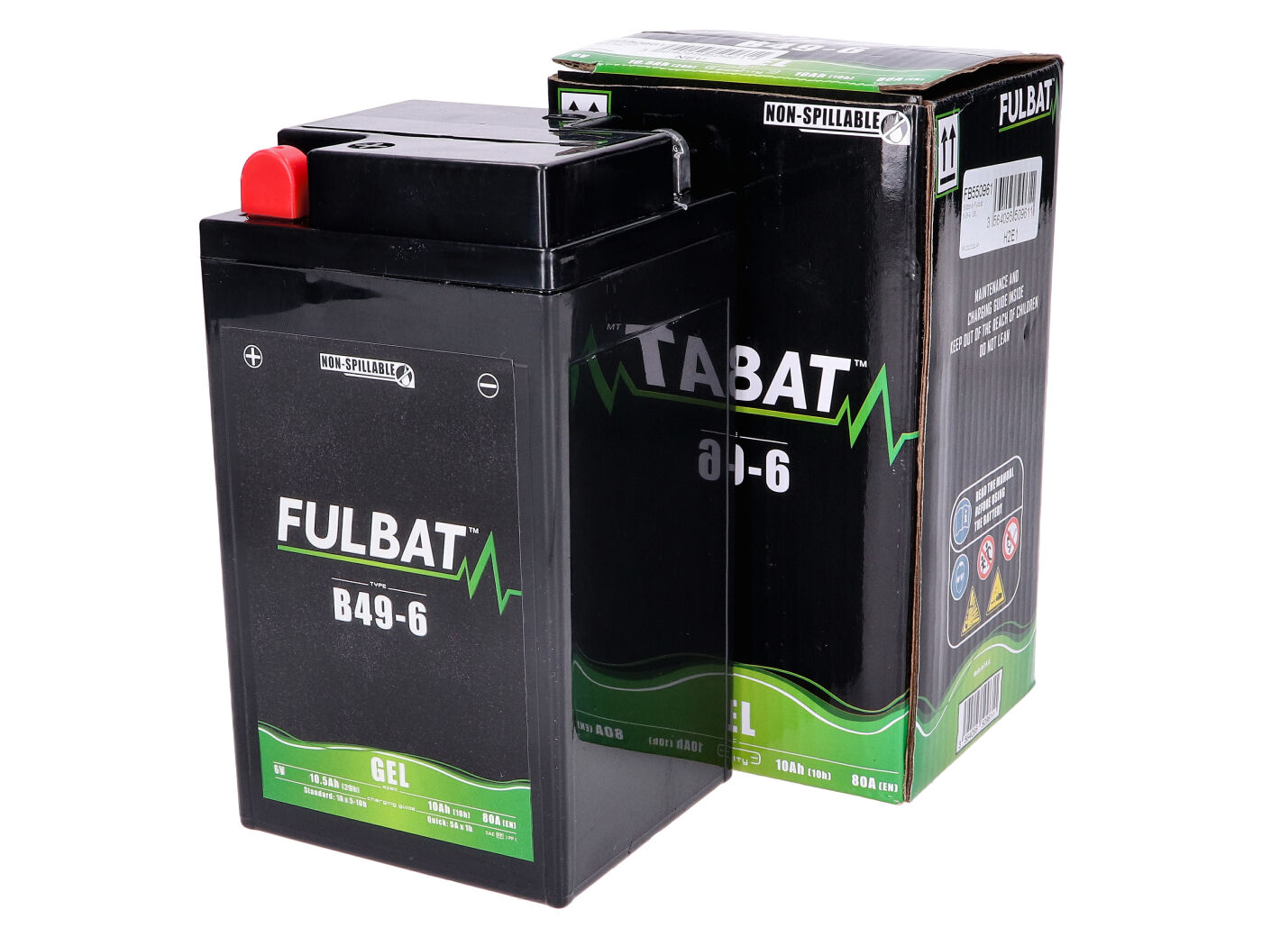 Levně Baterie Fulbat B49-6 gelová 6V FB550961