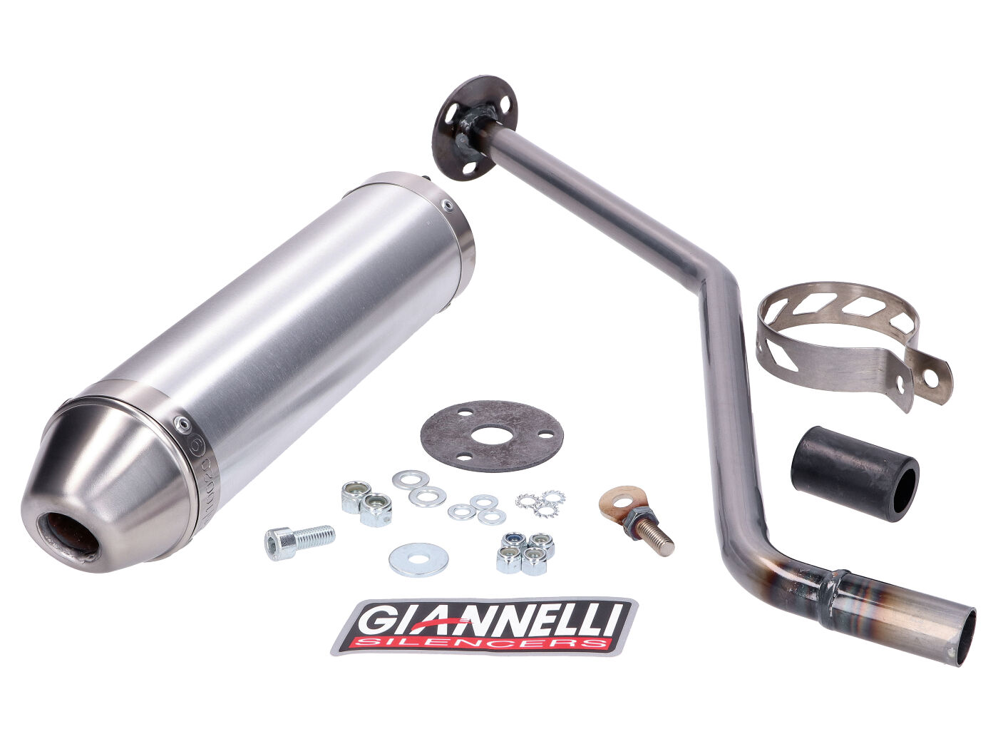 Levně Koncovka výfuku Giannelli Alu, KSR Moto TR 50 SM/X 14/16 GI-34695HF